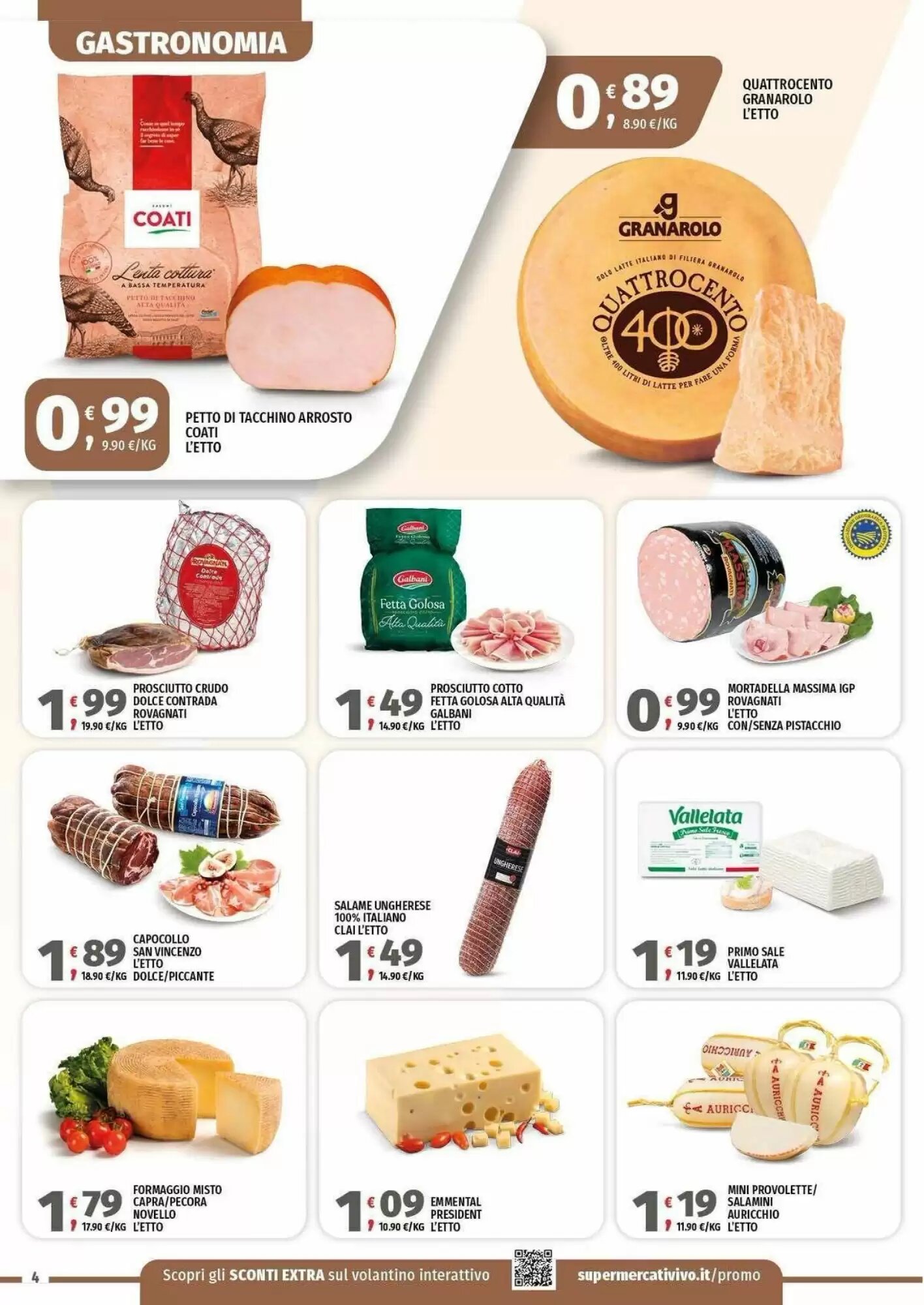 Volantino promozionale Vivo Supermercati  valide dal 25/08/2026 - Pagina 4.