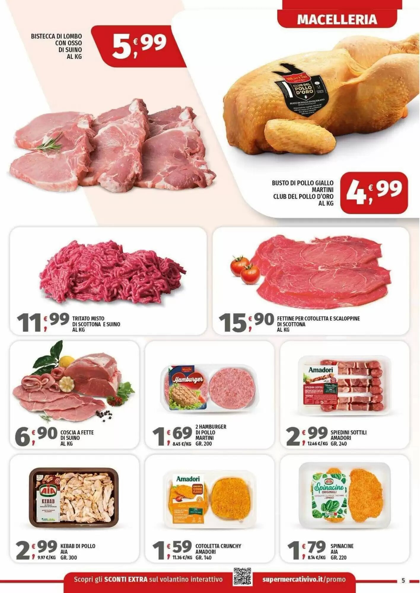 Volantino promozionale Vivo Supermercati  valide dal 25/08/2026 - Pagina 5.