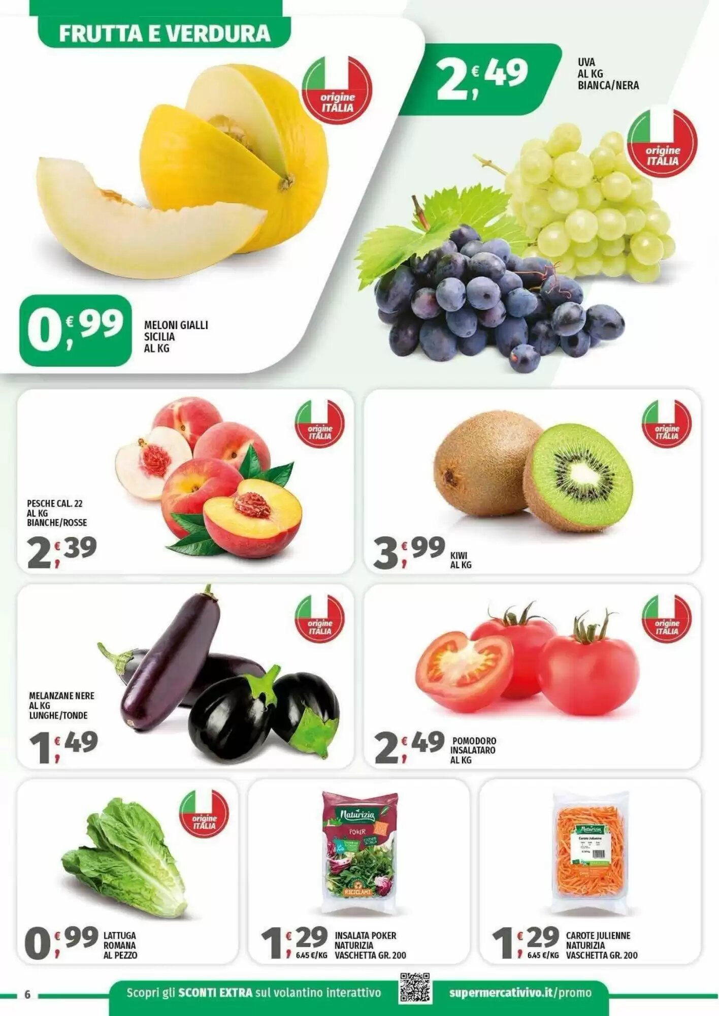 Volantino promozionale Vivo Supermercati  valide dal 25/08/2026 - Pagina 6.