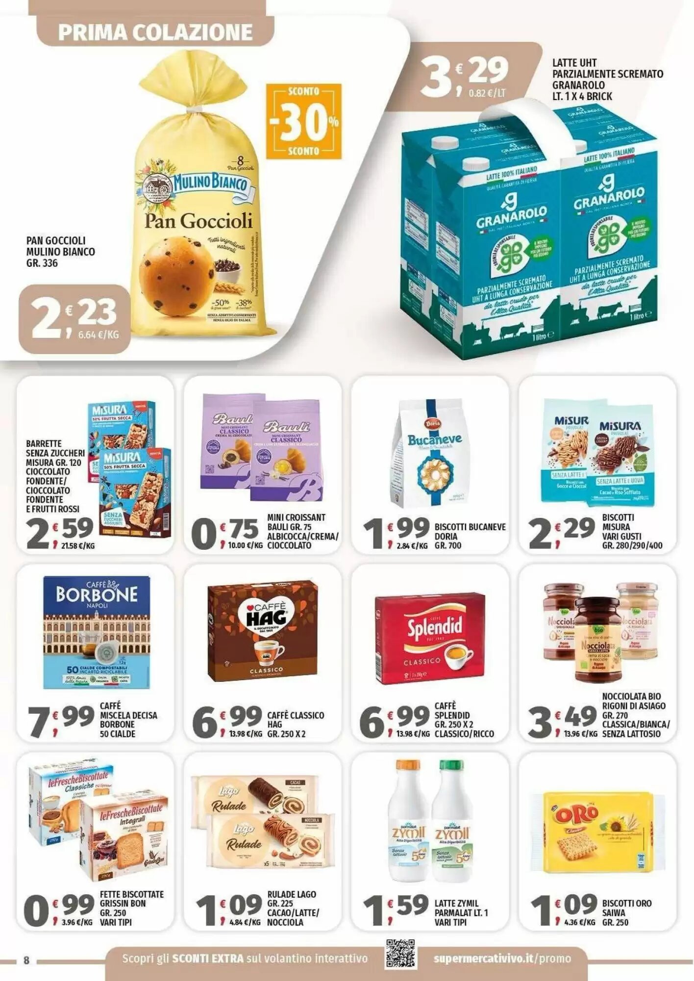 Volantino promozionale Vivo Supermercati  valide dal 25/08/2026 - Pagina 8.