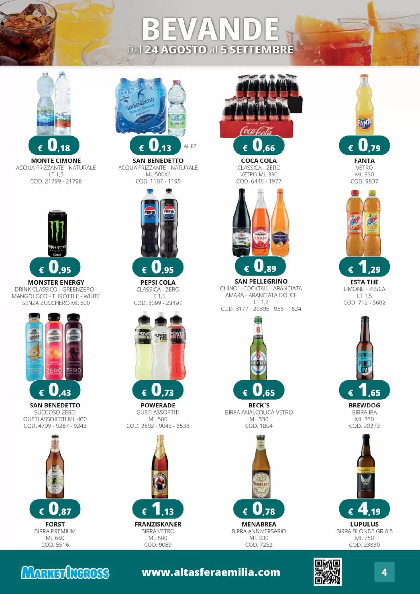 Volantino promozionale Altasfera  valide dal 25/08/2026 - Pagina 4.
