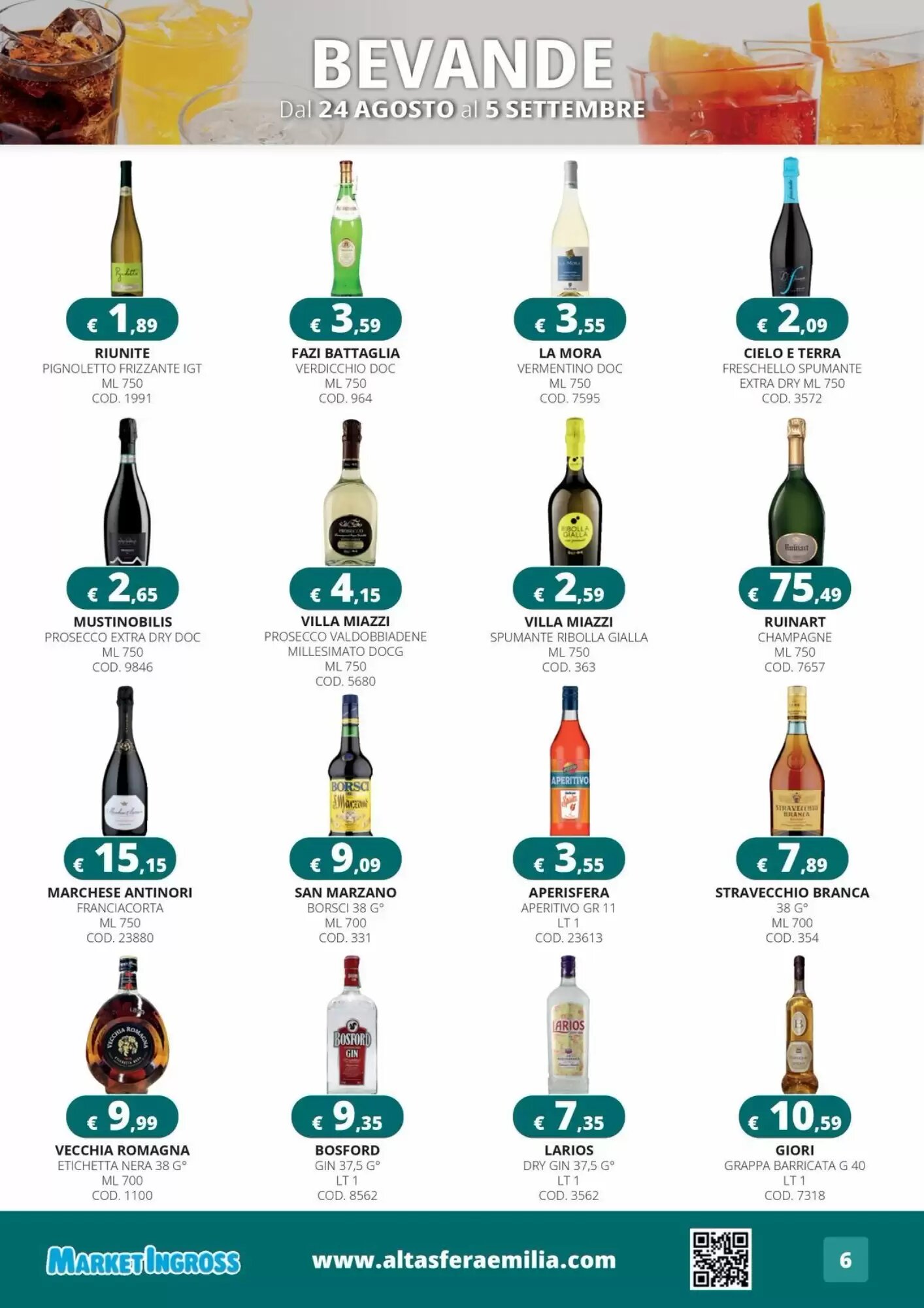 Volantino promozionale Altasfera  valide dal 25/08/2026 - Pagina 6.