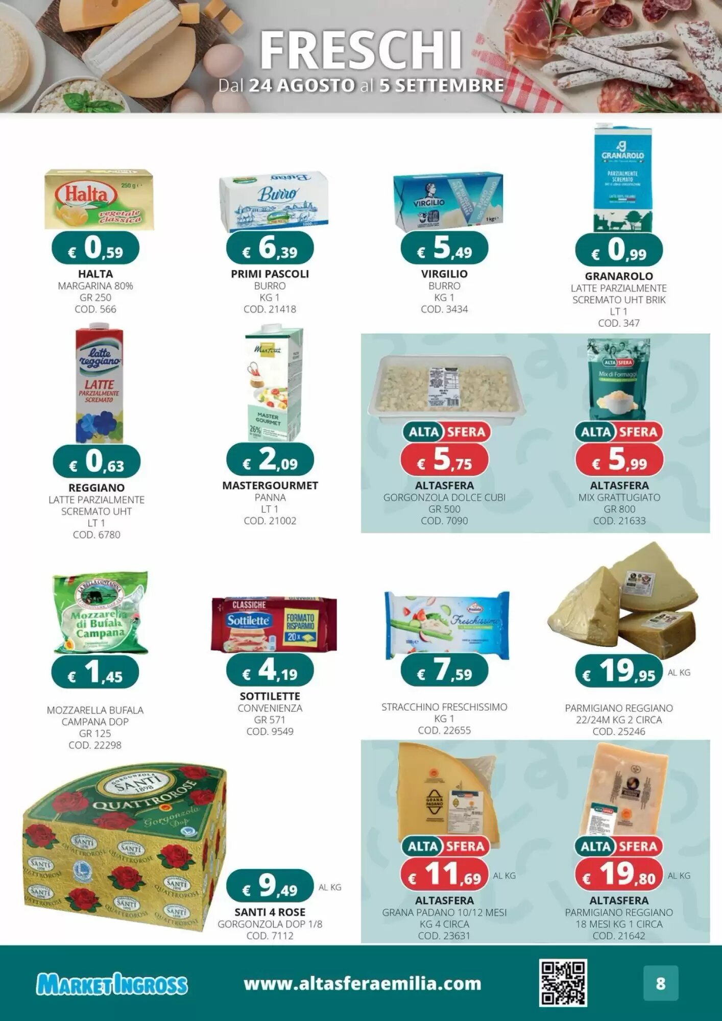 Volantino promozionale Altasfera  valide dal 25/08/2026 - Pagina 8.