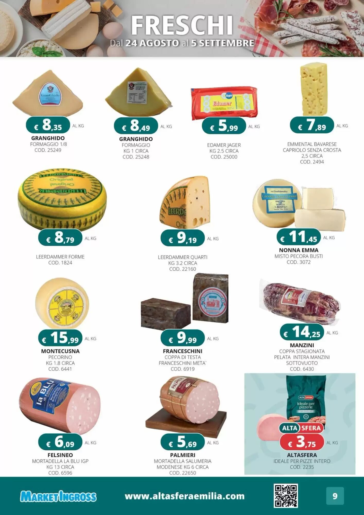 Volantino promozionale Altasfera  valide dal 25/08/2026 - Pagina 9.