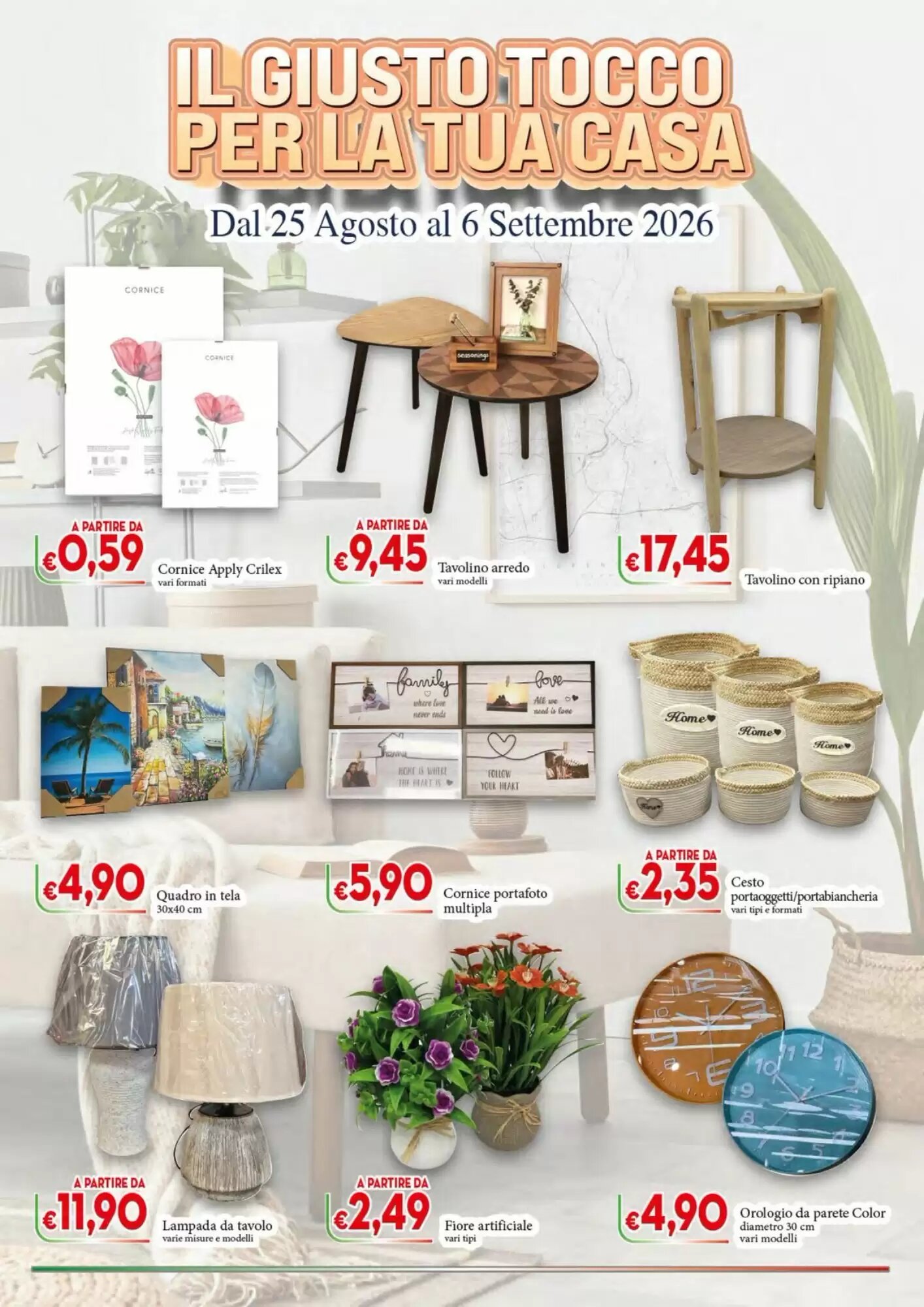 Volantino promozionale D'Italy  valide dal 25/08/2026 - Pagina 12.