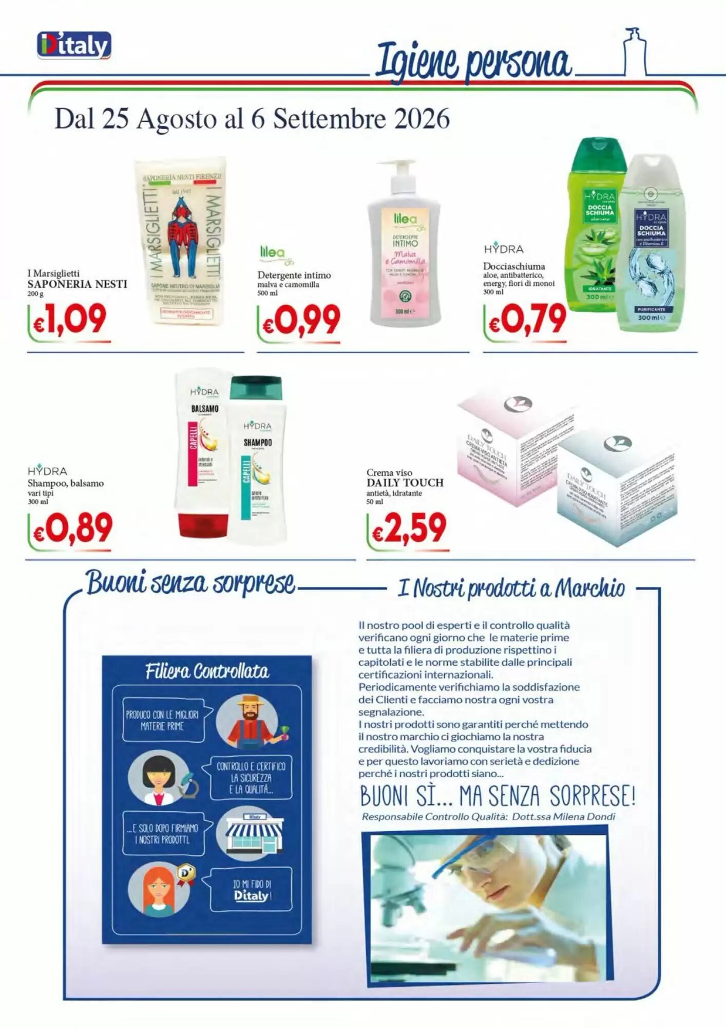 Volantino promozionale D'Italy  valide dal 25/08/2026 - Pagina 14.