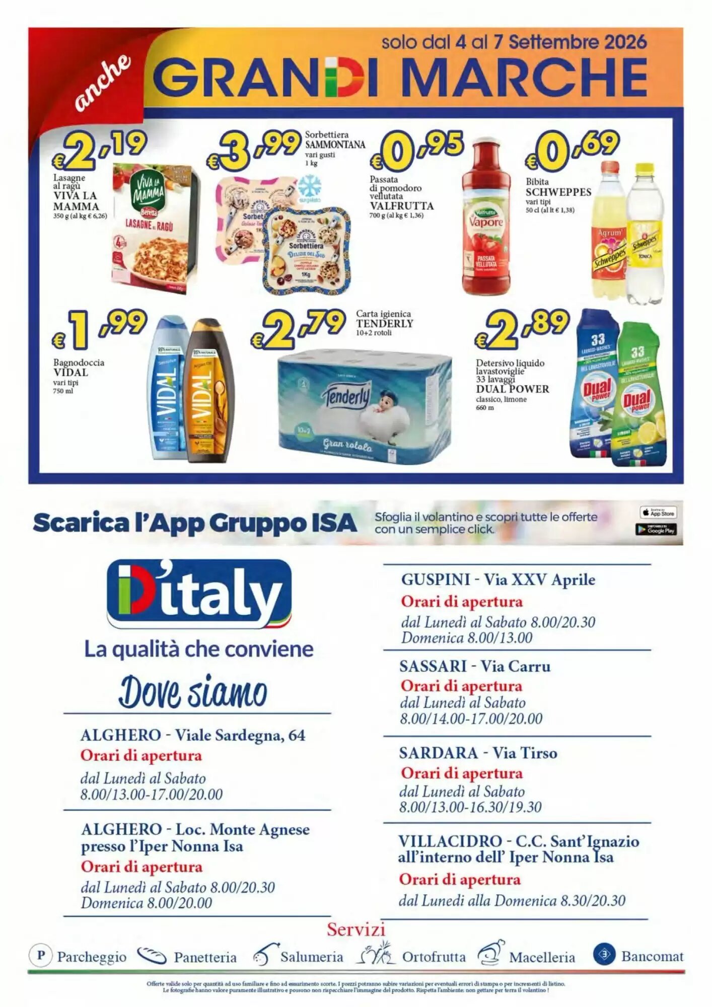 Volantino promozionale D'Italy  valide dal 25/08/2026 - Pagina 16.