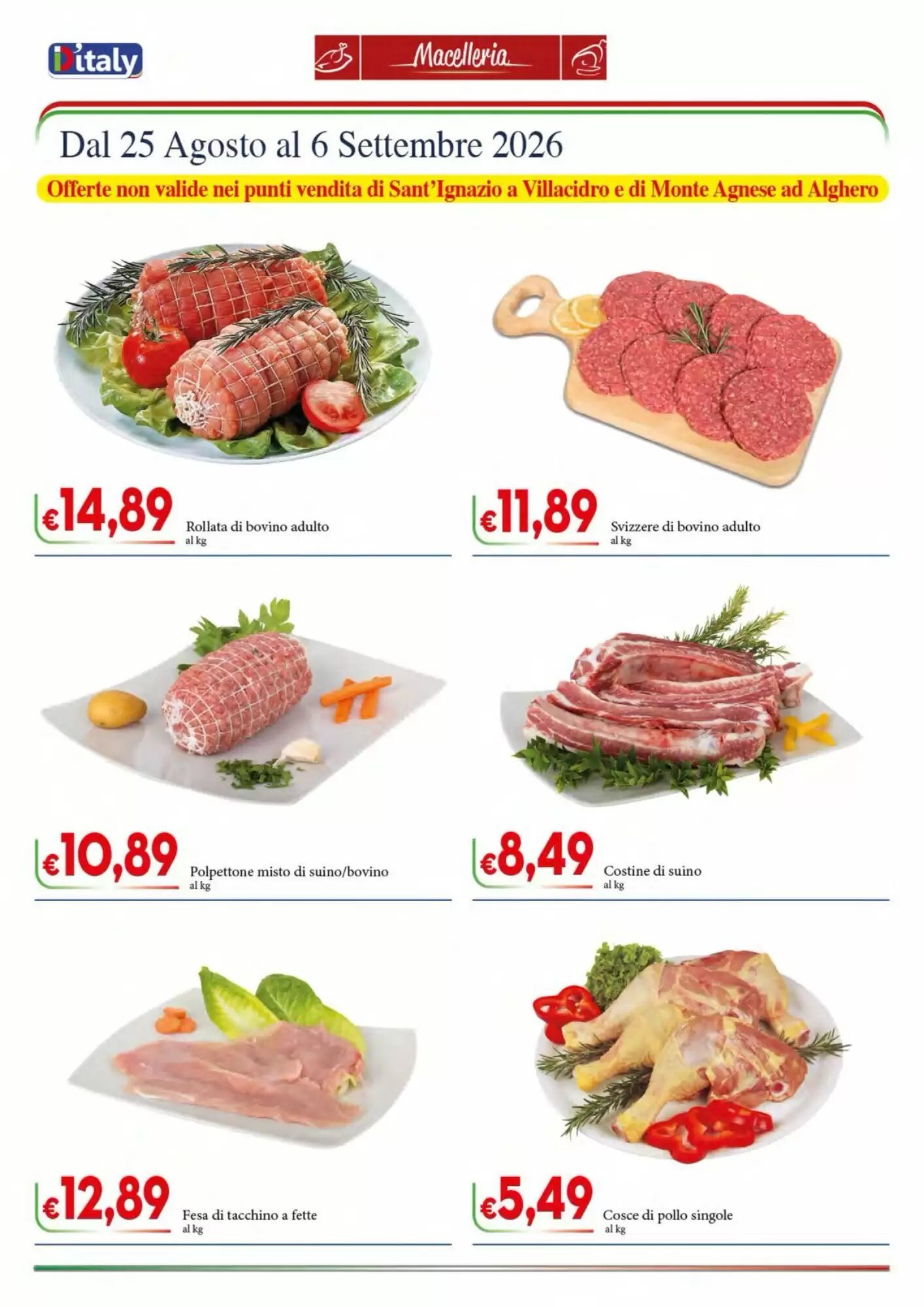 Volantino promozionale D'Italy  valide dal 25/08/2026 - Pagina 4.