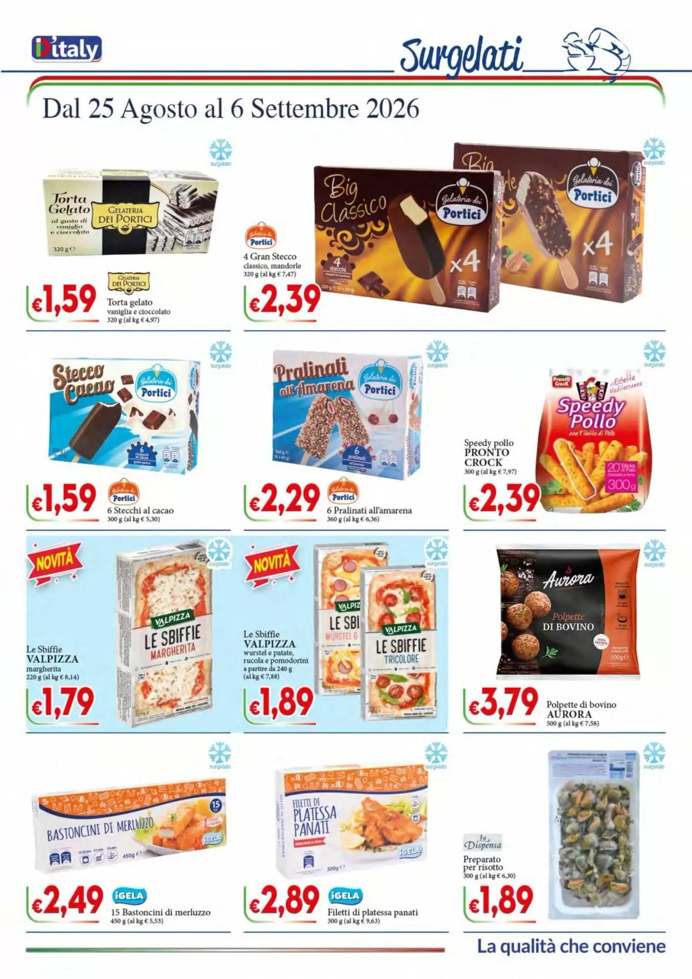 Volantino promozionale D'Italy  valide dal 25/08/2026 - Pagina 5.