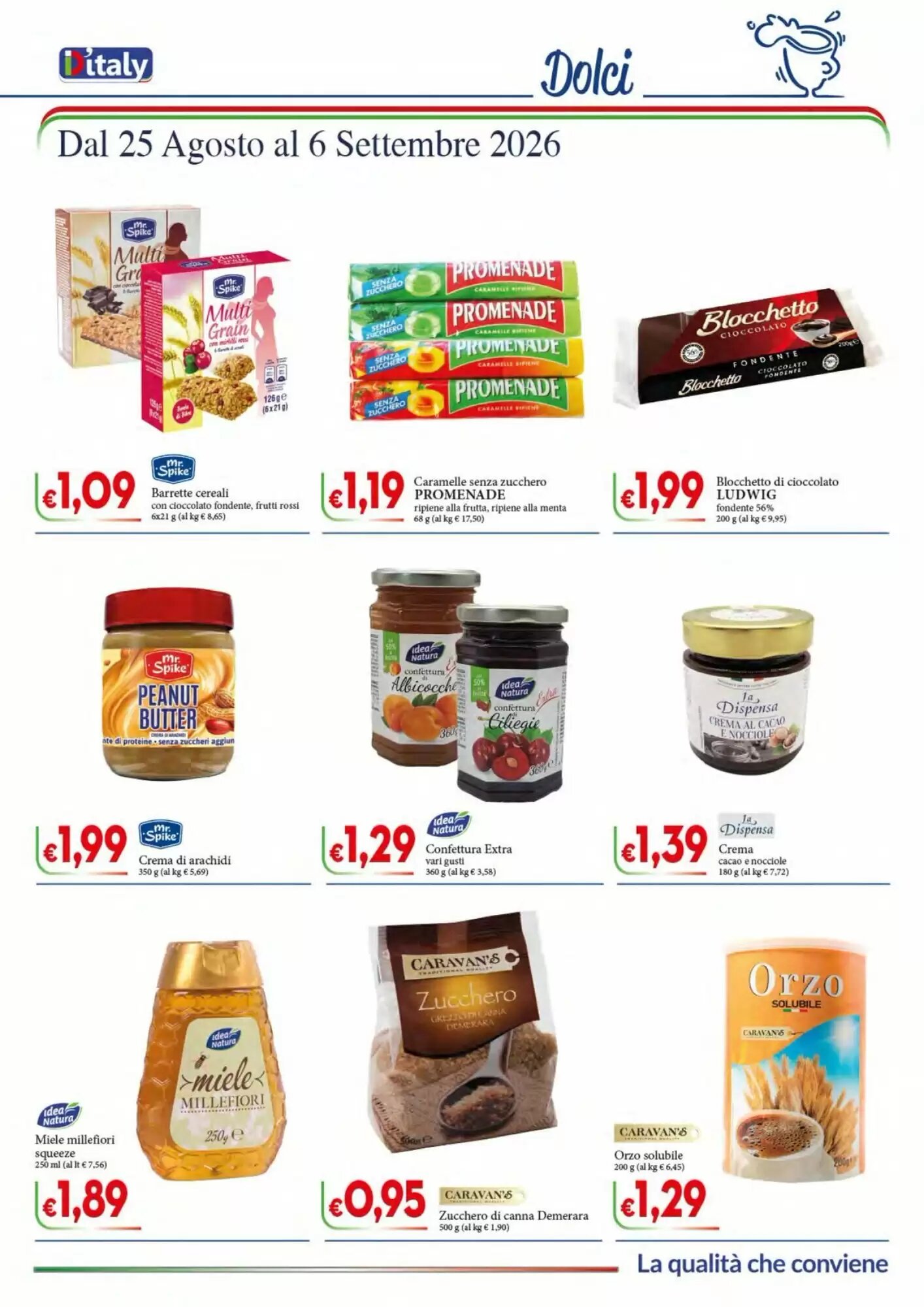 Volantino promozionale D'Italy  valide dal 25/08/2026 - Pagina 7.