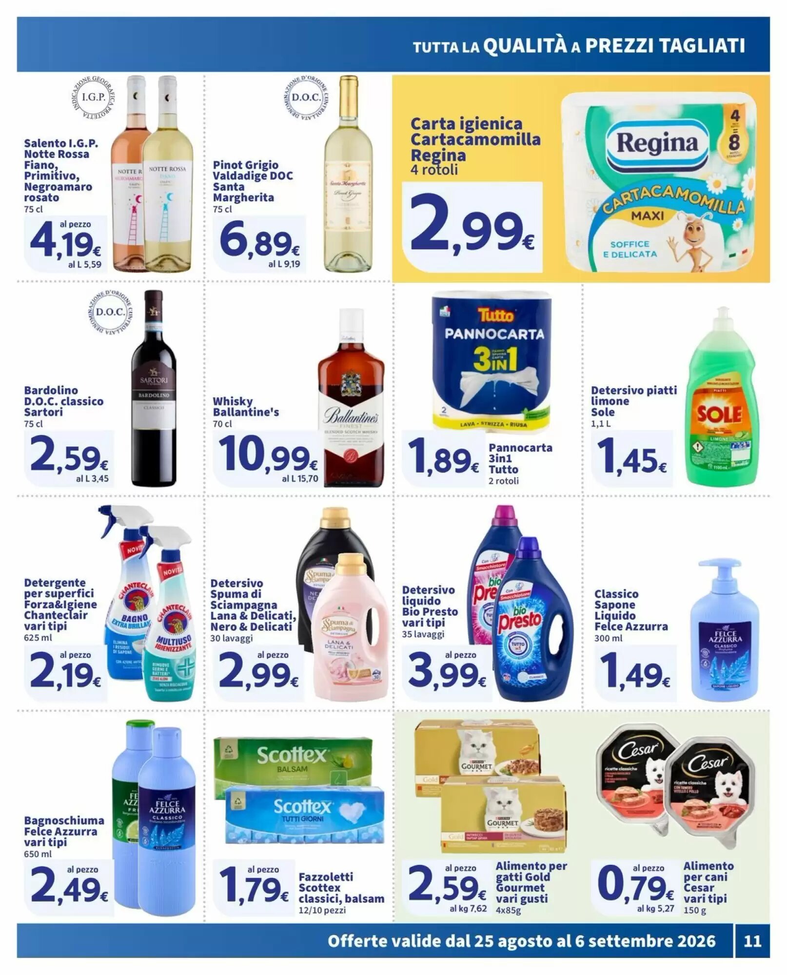 Volantino promozionale Ok Sigma  valide dal 25/08/2026 - Pagina 11.