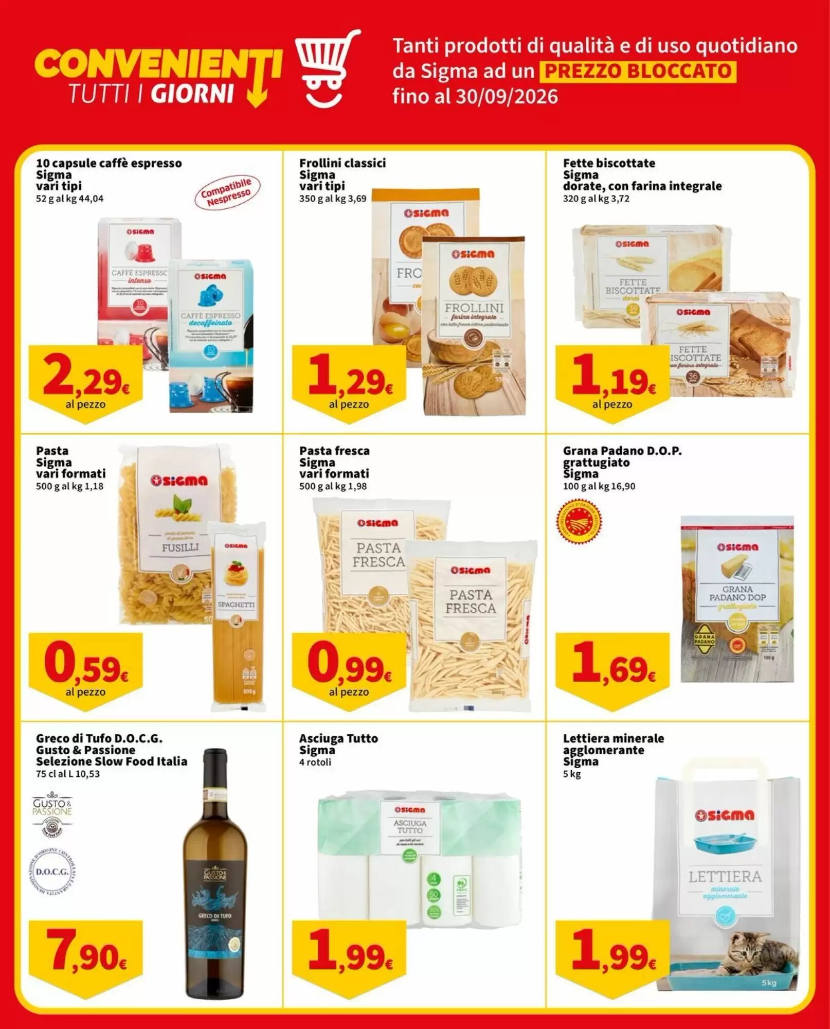 Volantino promozionale Ok Sigma  valide dal 25/08/2026 - Pagina 2.