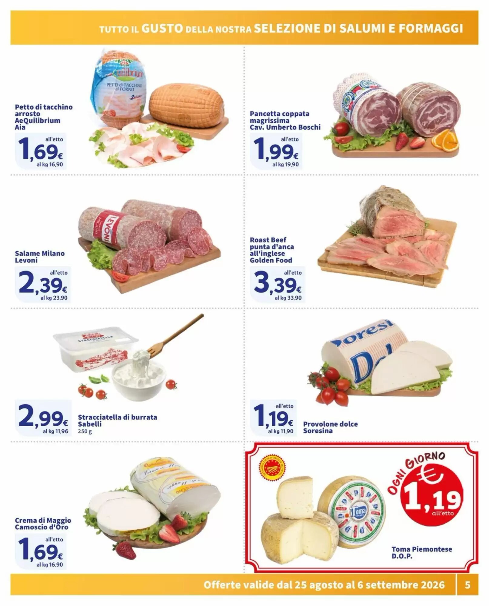 Volantino promozionale Ok Sigma  valide dal 25/08/2026 - Pagina 5.
