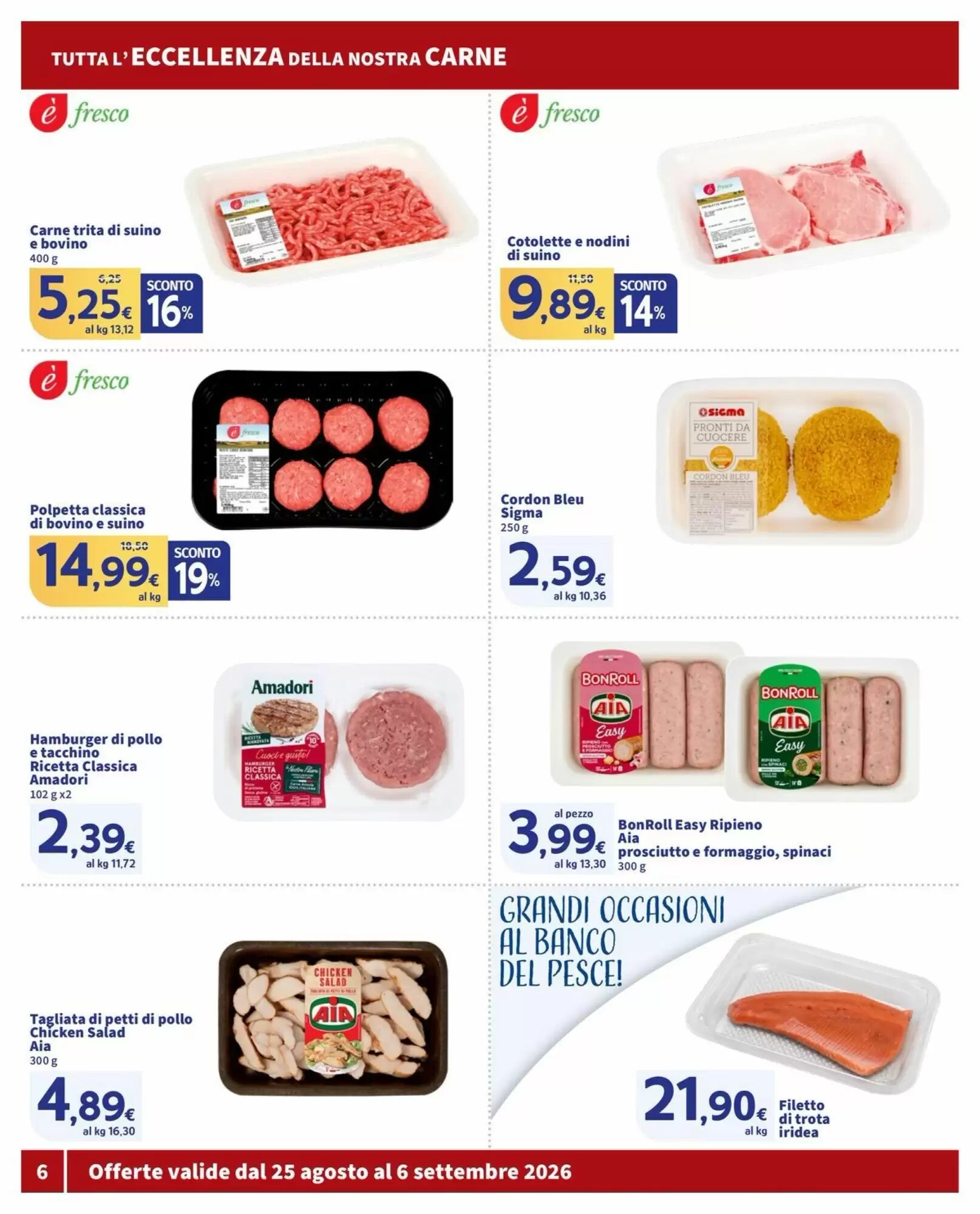 Volantino promozionale Ok Sigma  valide dal 25/08/2026 - Pagina 6.