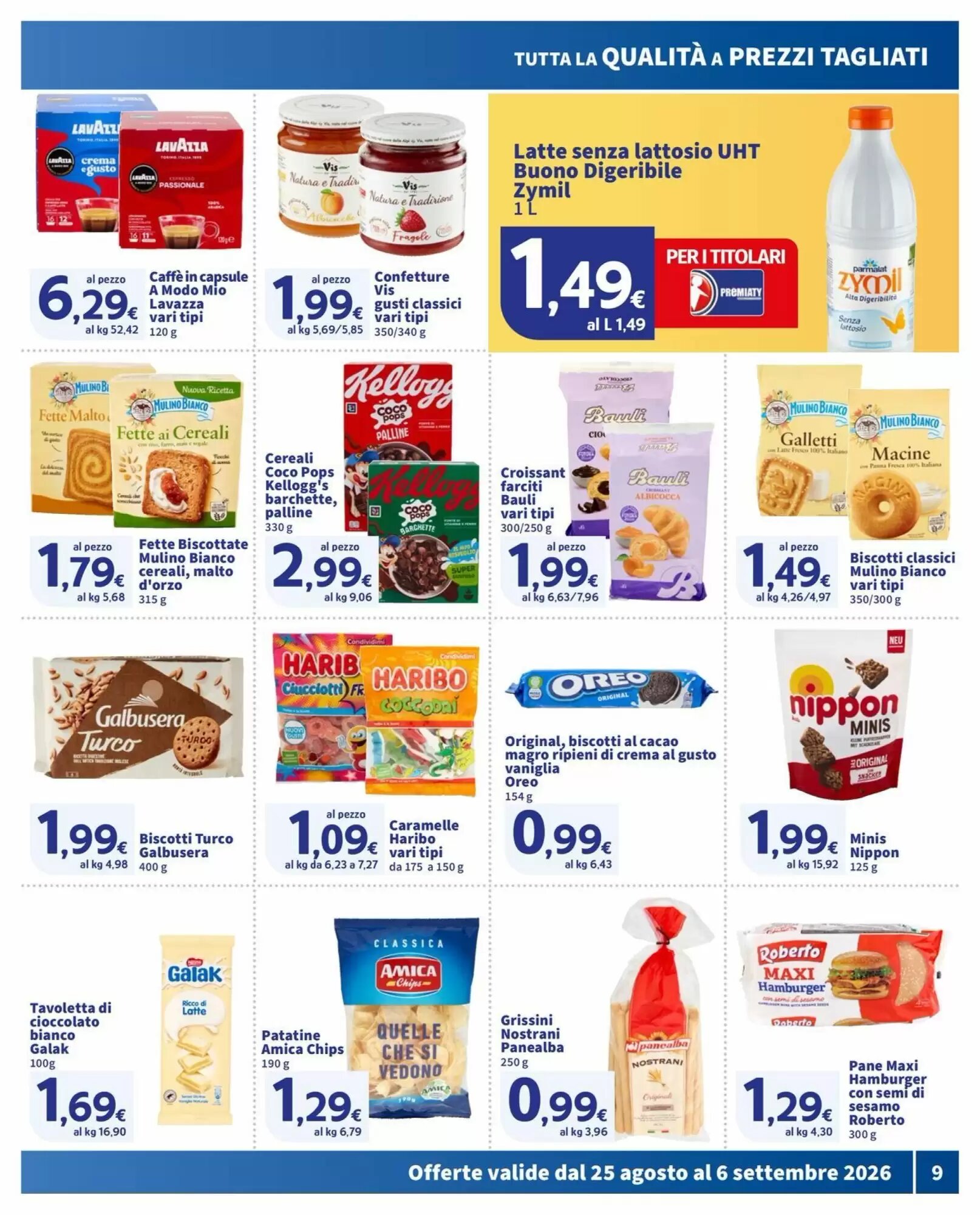 Volantino promozionale Ok Sigma  valide dal 25/08/2026 - Pagina 9.