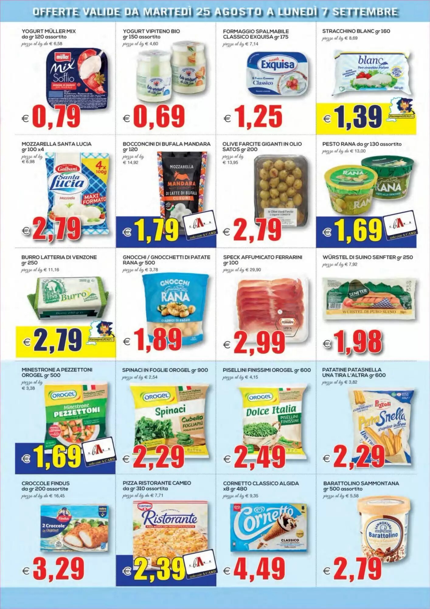 Volantino promozionale SuperOne  valide dal 25/08/2026 - Pagina 5.