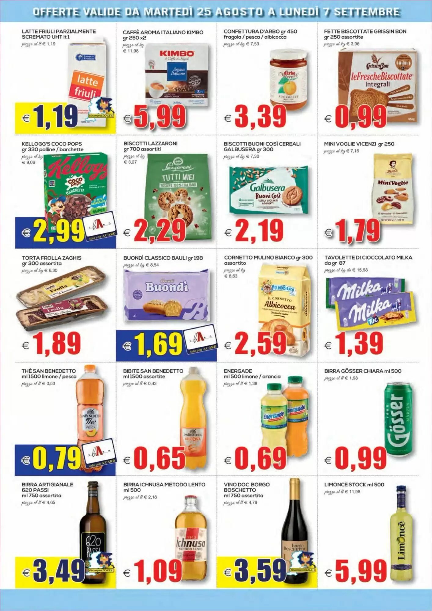 Volantino promozionale SuperOne  valide dal 25/08/2026 - Pagina 6.