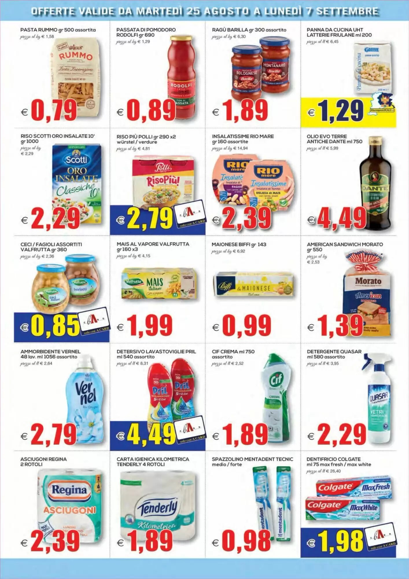 Volantino promozionale SuperOne  valide dal 25/08/2026 - Pagina 7.