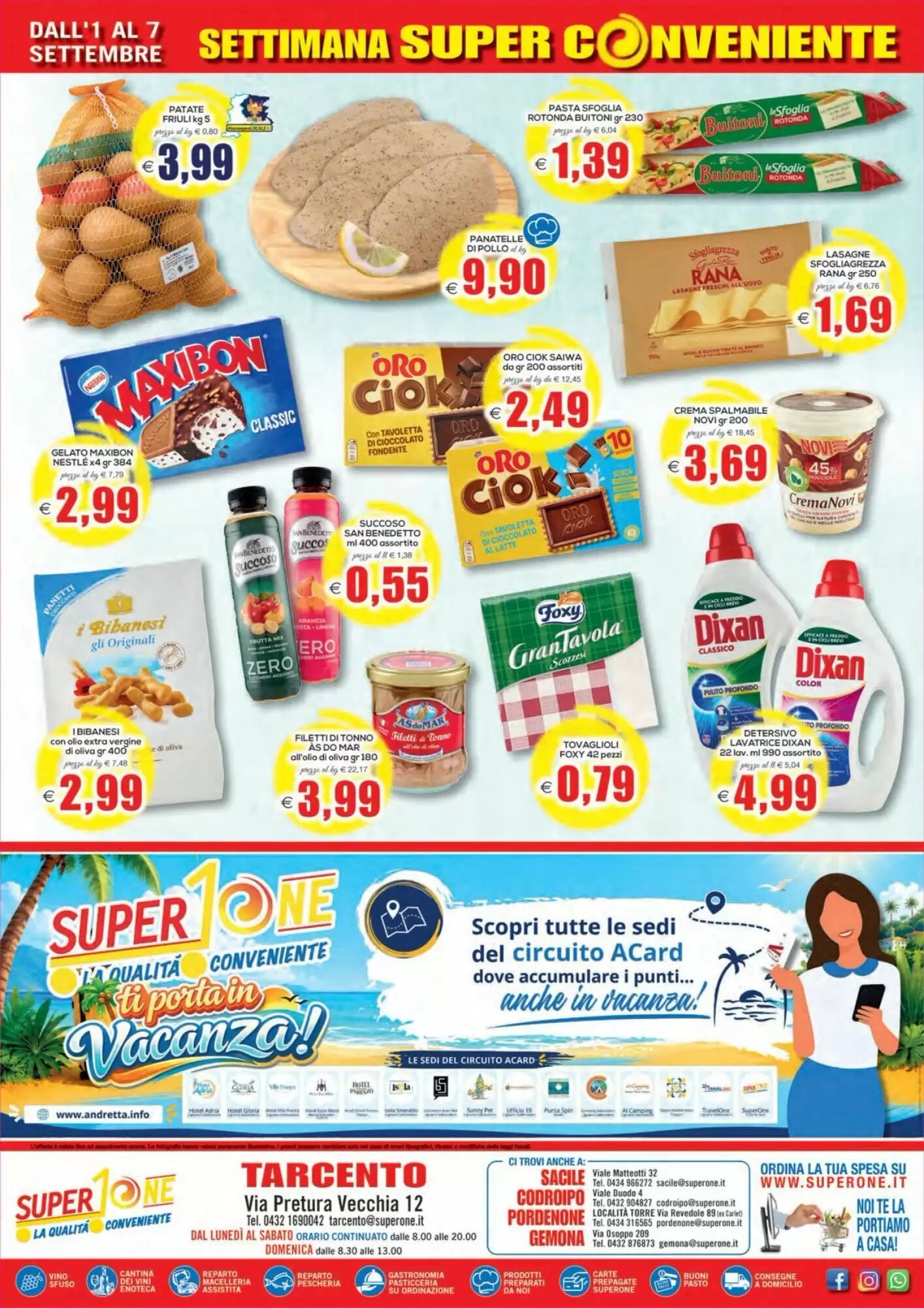 Volantino promozionale SuperOne  valide dal 25/08/2026 - Pagina 8.