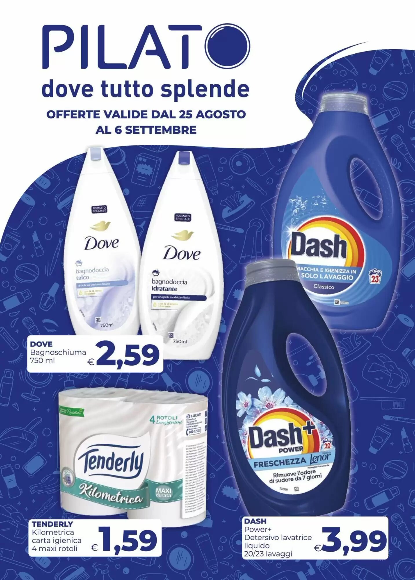 Volantino promozionale Pilato  valide dal 25/08/2026 - Pagina 1.