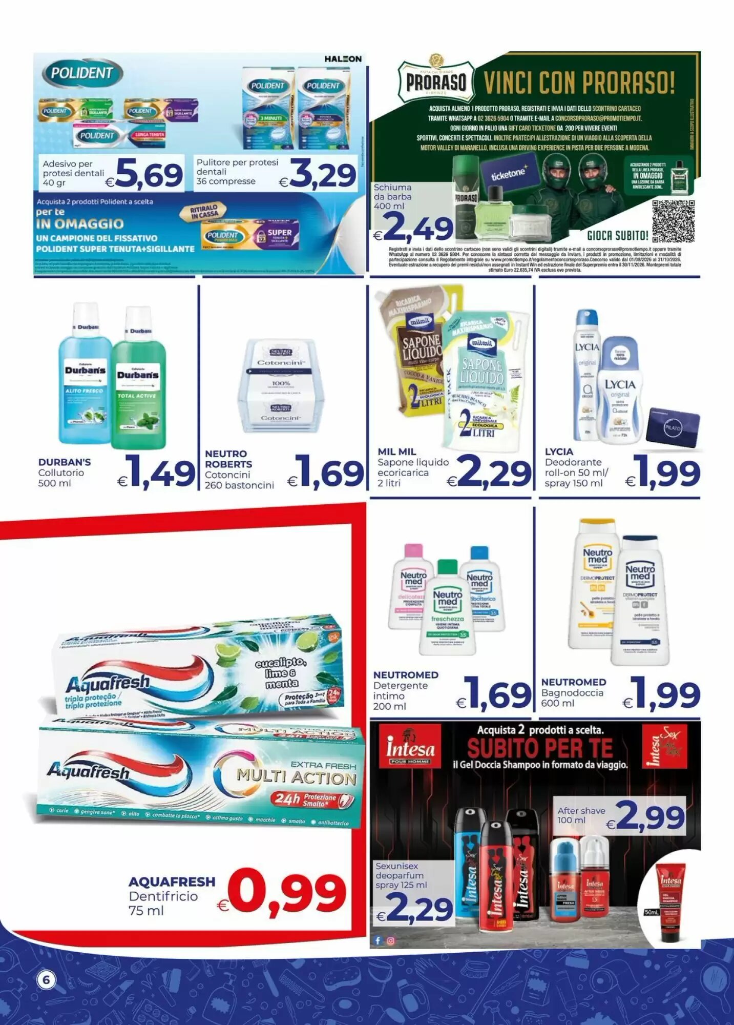 Volantino promozionale Pilato  valide dal 25/08/2026 - Pagina 6.