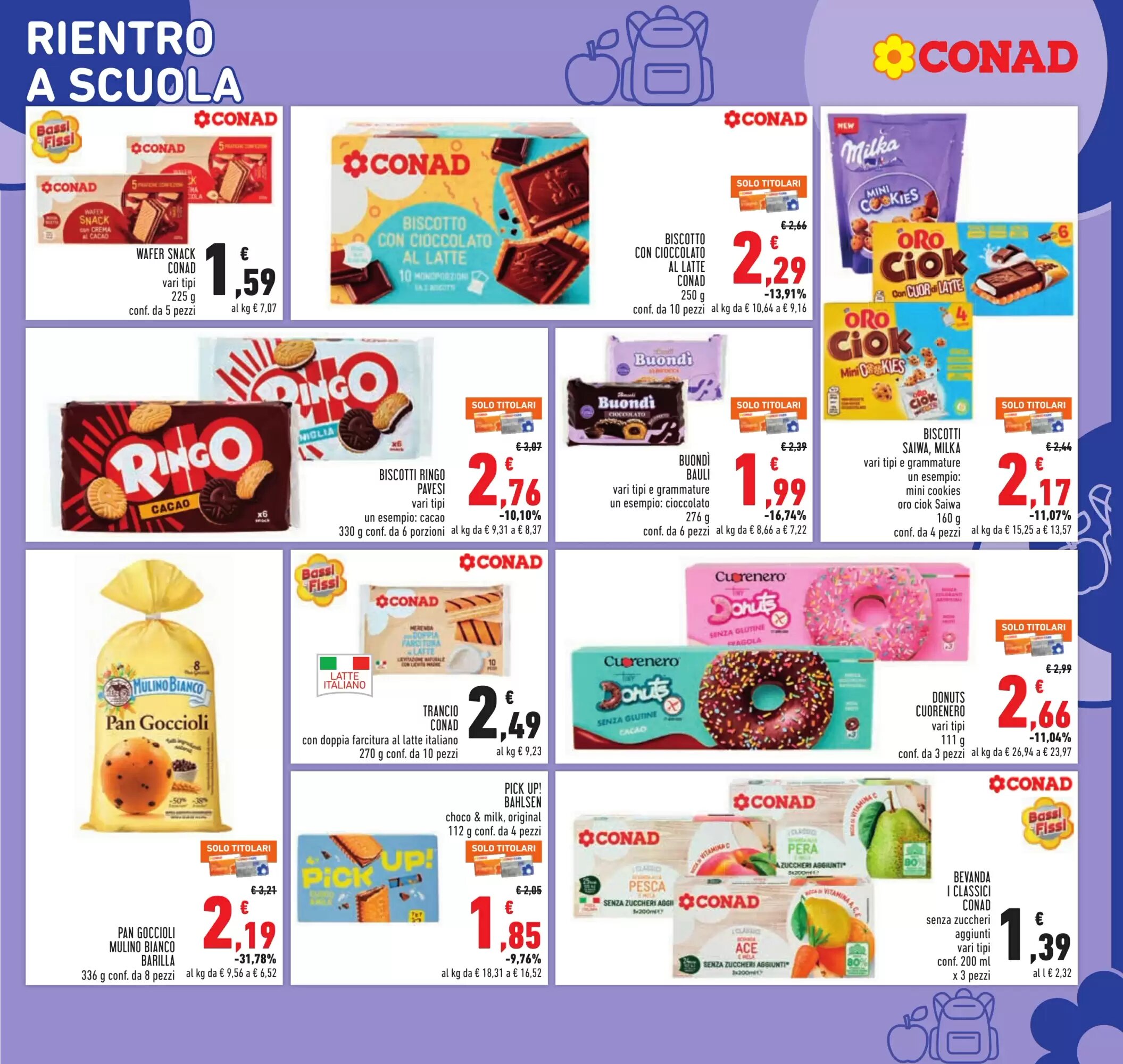 Volantino promozionale Conad  valide dal 26/08/2026 - Pagina 11.