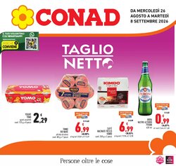 Volantino promozionale Conad  valide dal 26/08/2026