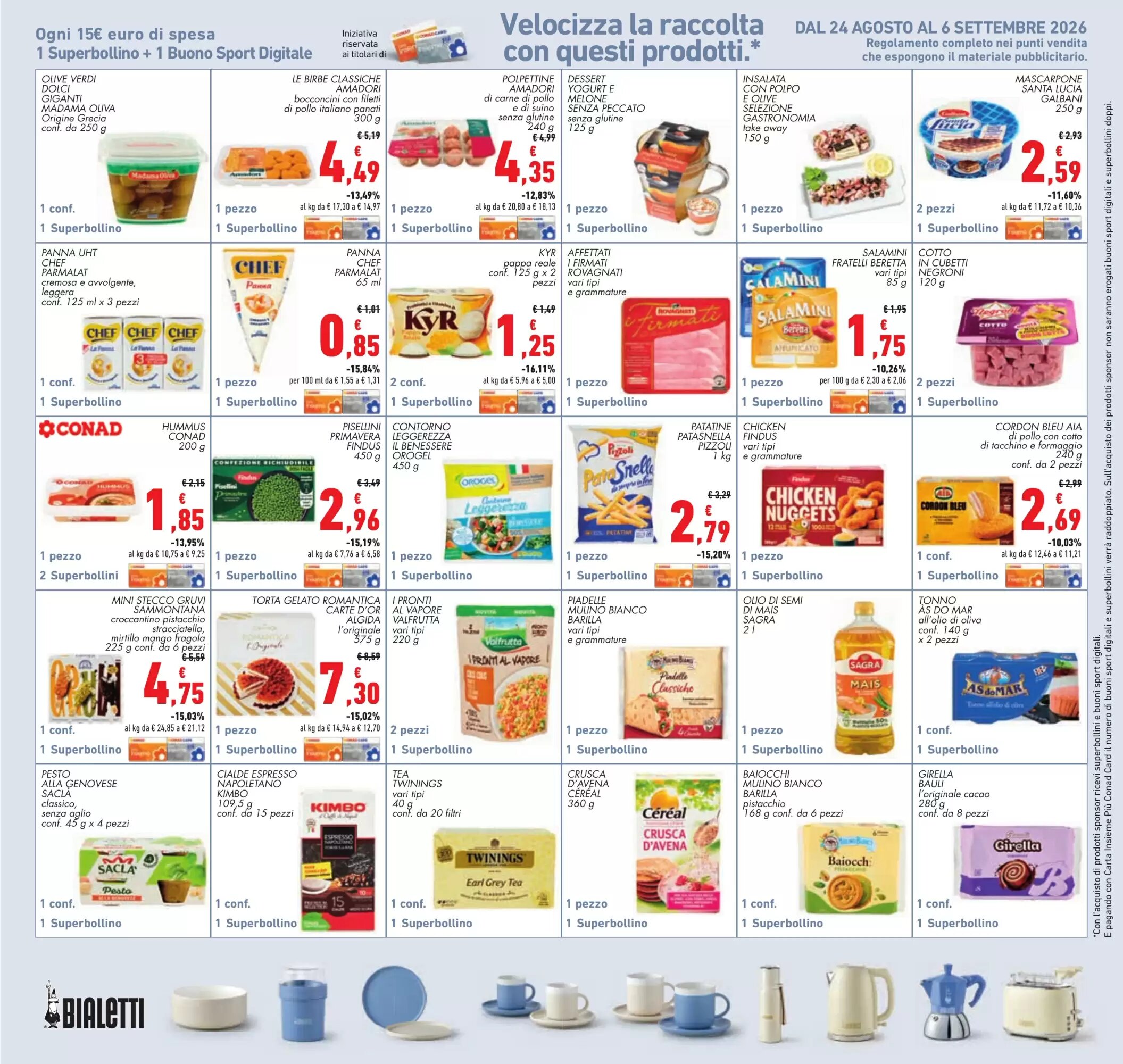 Volantino promozionale Conad  valide dal 26/08/2026 - Pagina 25.