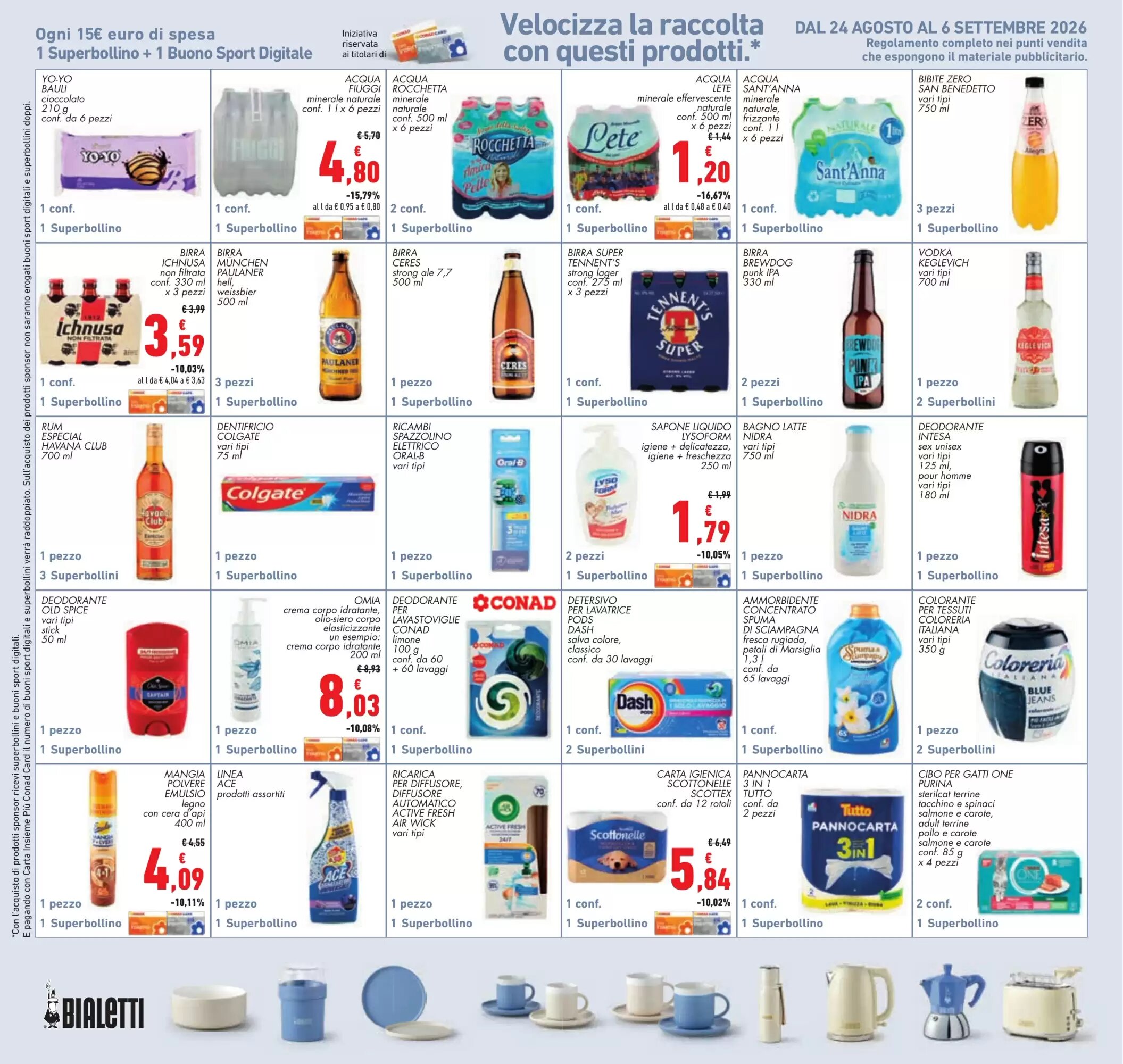 Volantino promozionale Conad  valide dal 26/08/2026 - Pagina 26.