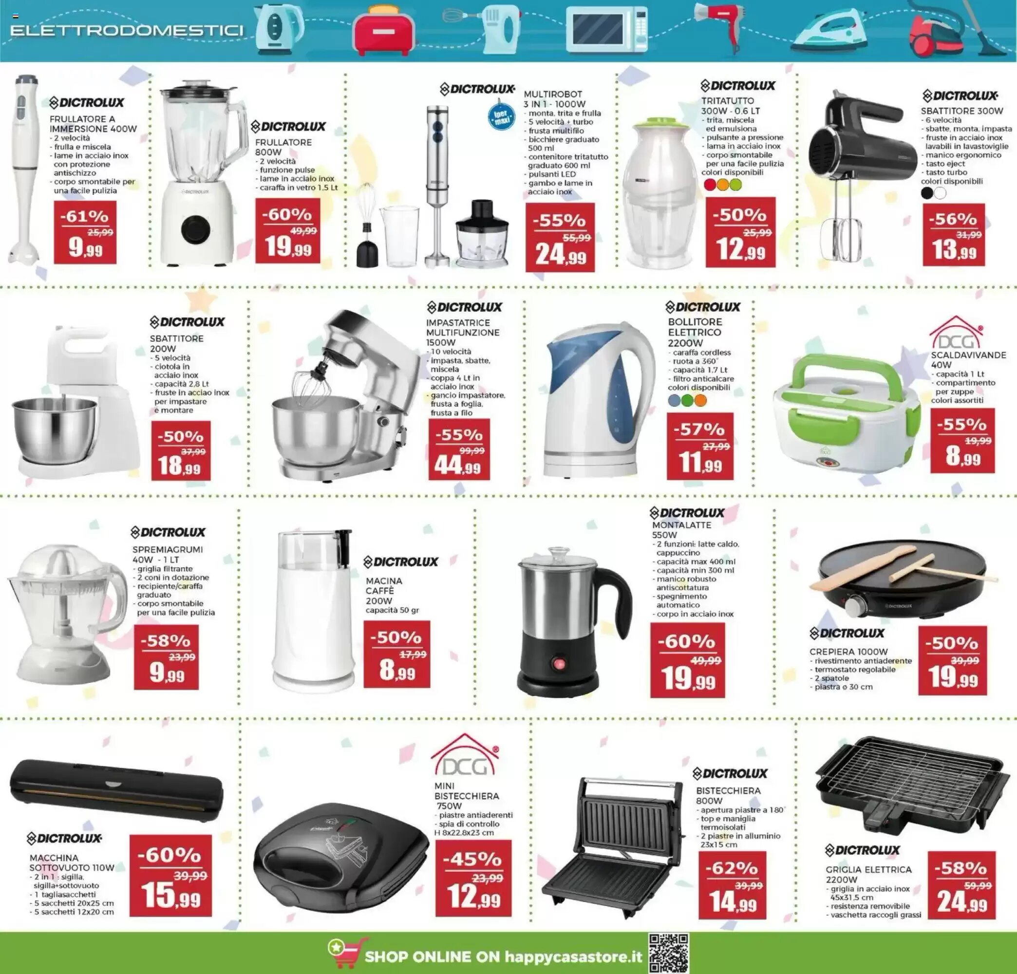 Volantino promozionale Happy Casa  valide dal 26/08/2026 - Pagina 10.