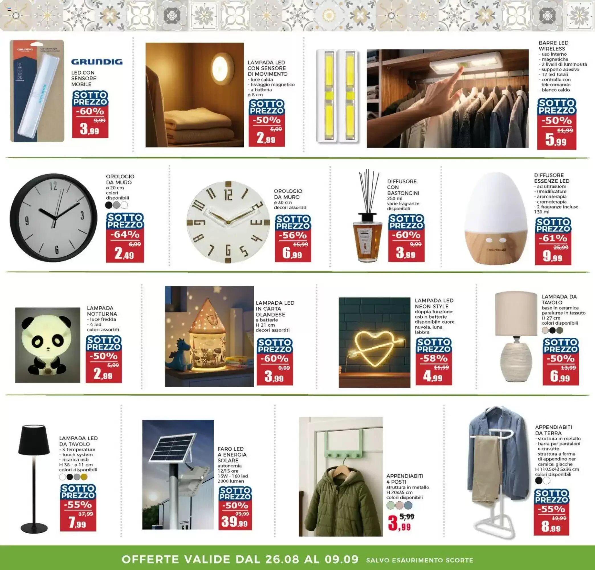 Volantino promozionale Happy Casa  valide dal 26/08/2026 - Pagina 14.