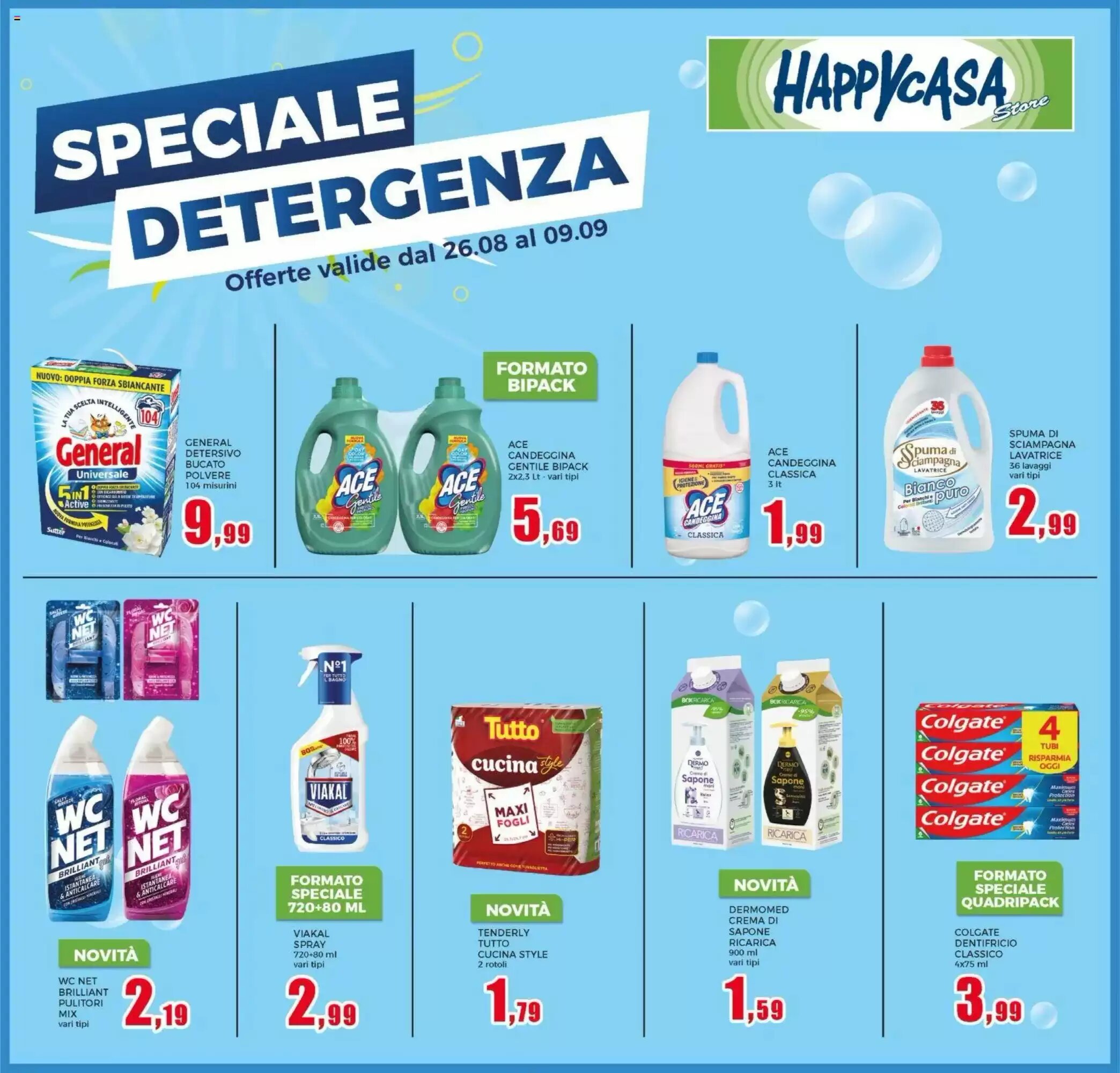 Volantino promozionale Happy Casa  valide dal 26/08/2026 - Pagina 21.