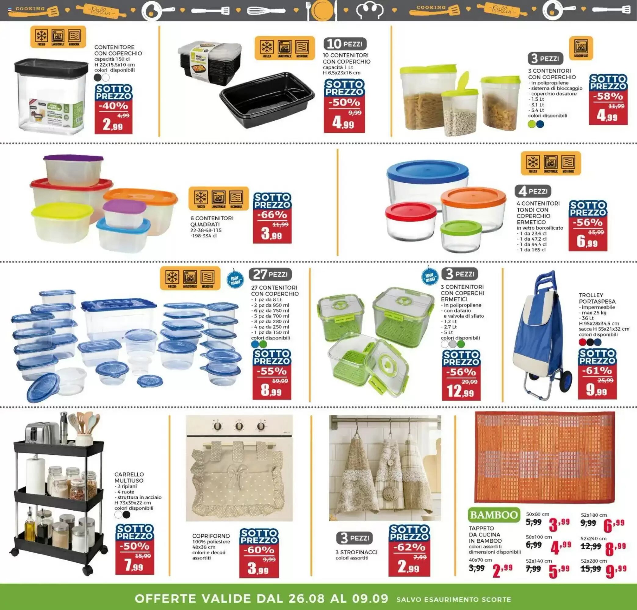 Volantino promozionale Happy Casa  valide dal 26/08/2026 - Pagina 5.
