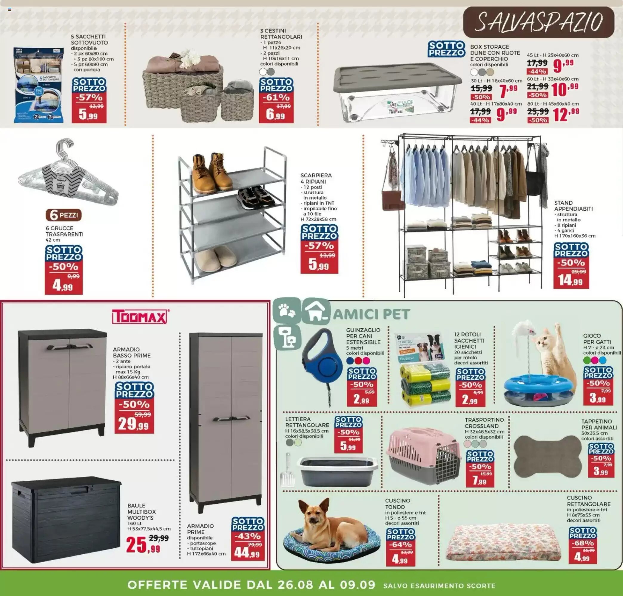 Volantino promozionale Happy Casa  valide dal 26/08/2026 - Pagina 8.