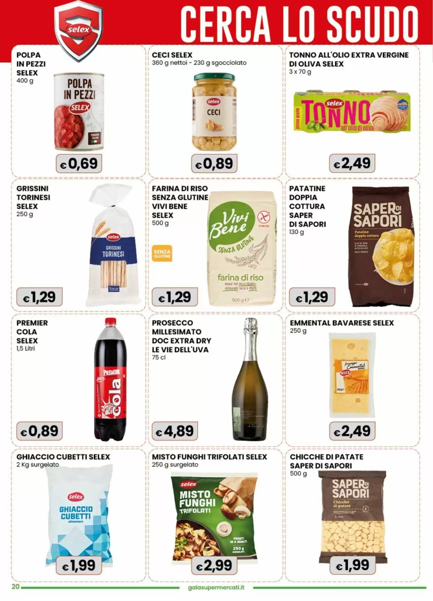 Volantino promozionale Gala Supermercati  valide dal 26/08/2026 - Pagina 20.