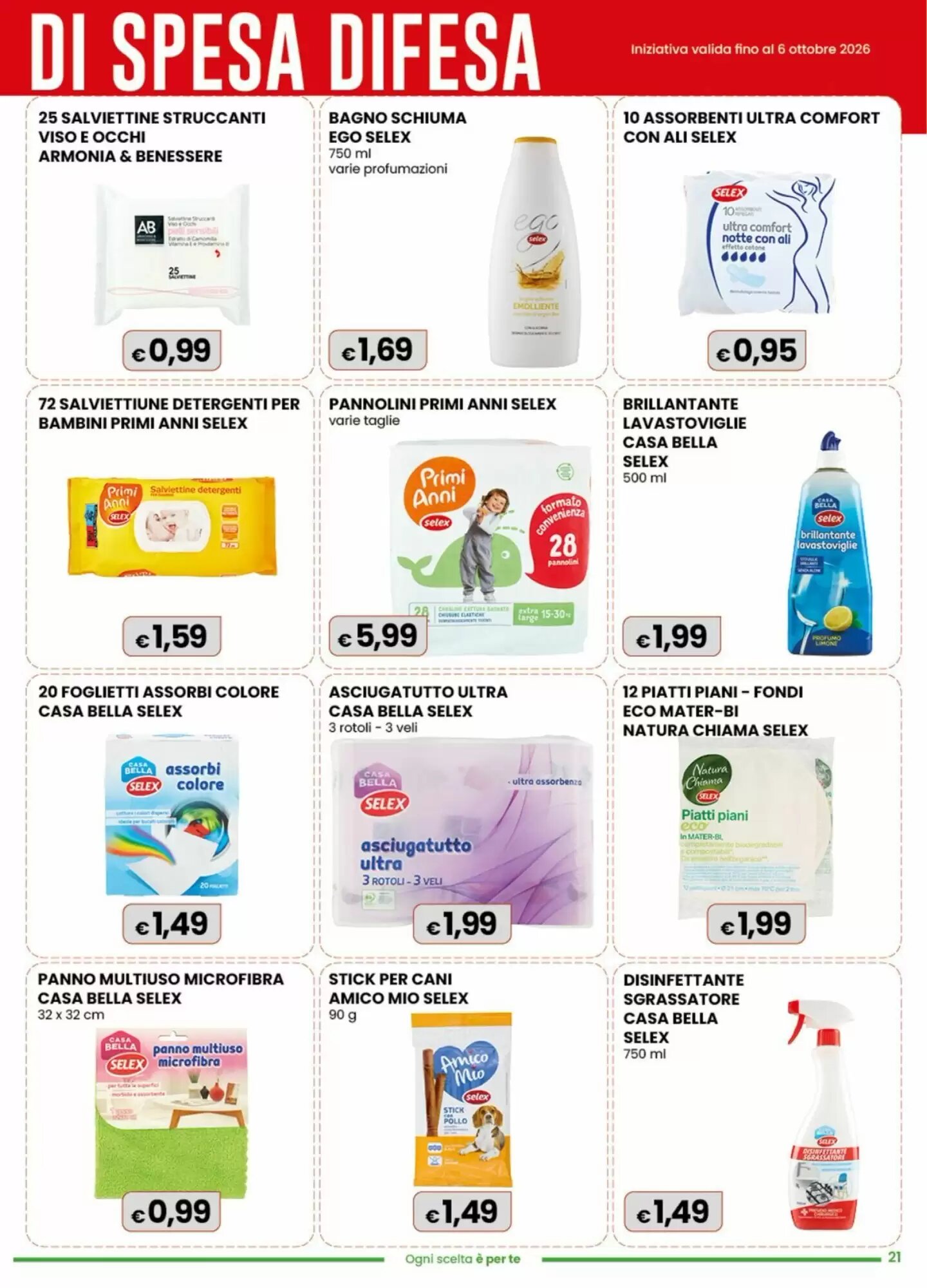 Volantino promozionale Gala Supermercati  valide dal 26/08/2026 - Pagina 21.