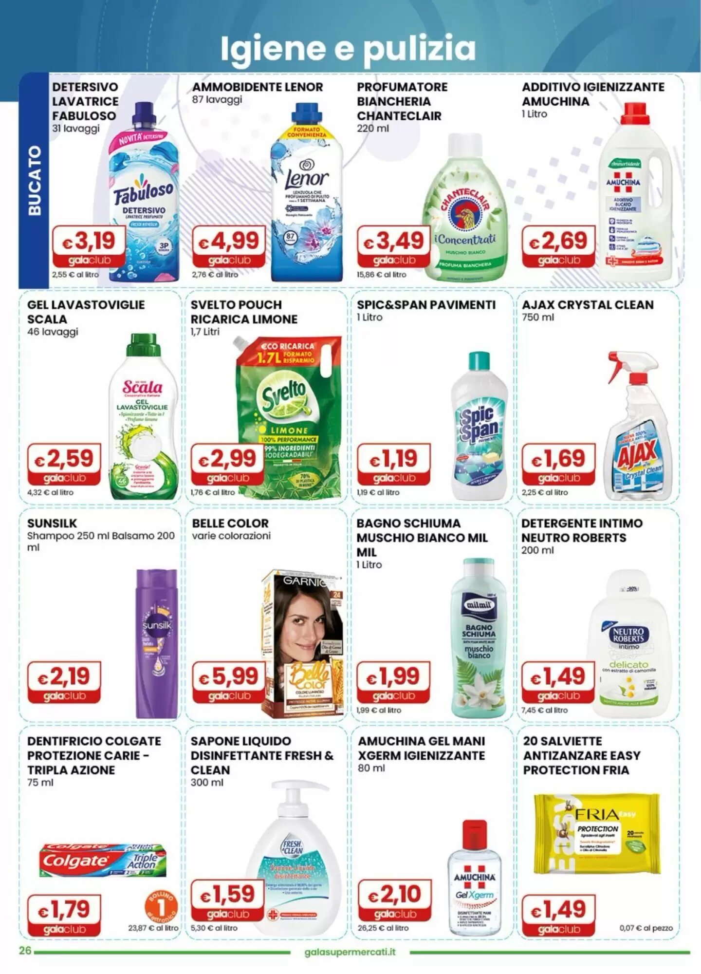 Volantino promozionale Gala Supermercati  valide dal 26/08/2026 - Pagina 26.