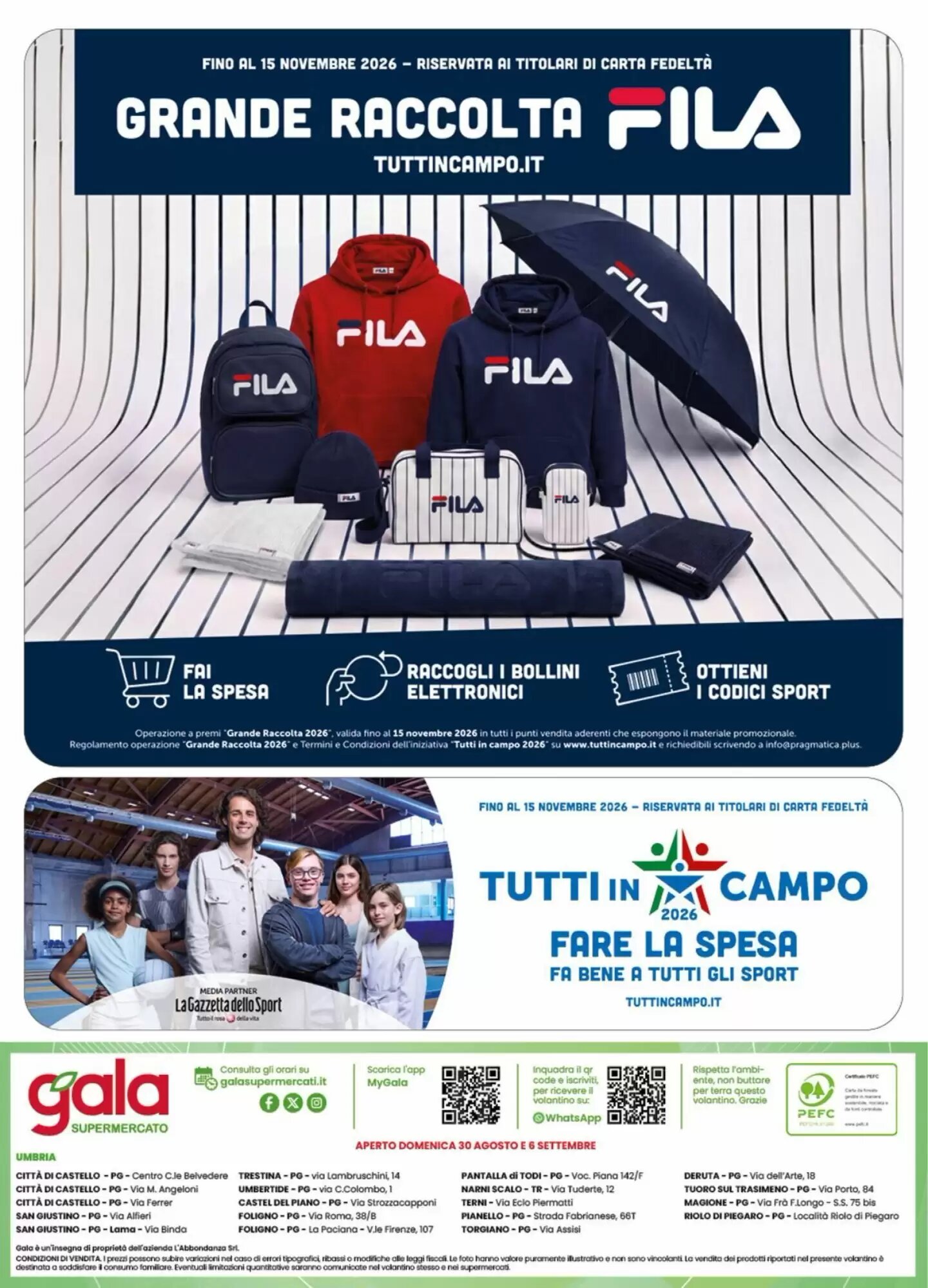 Volantino promozionale Gala Supermercati  valide dal 26/08/2026 - Pagina 28.