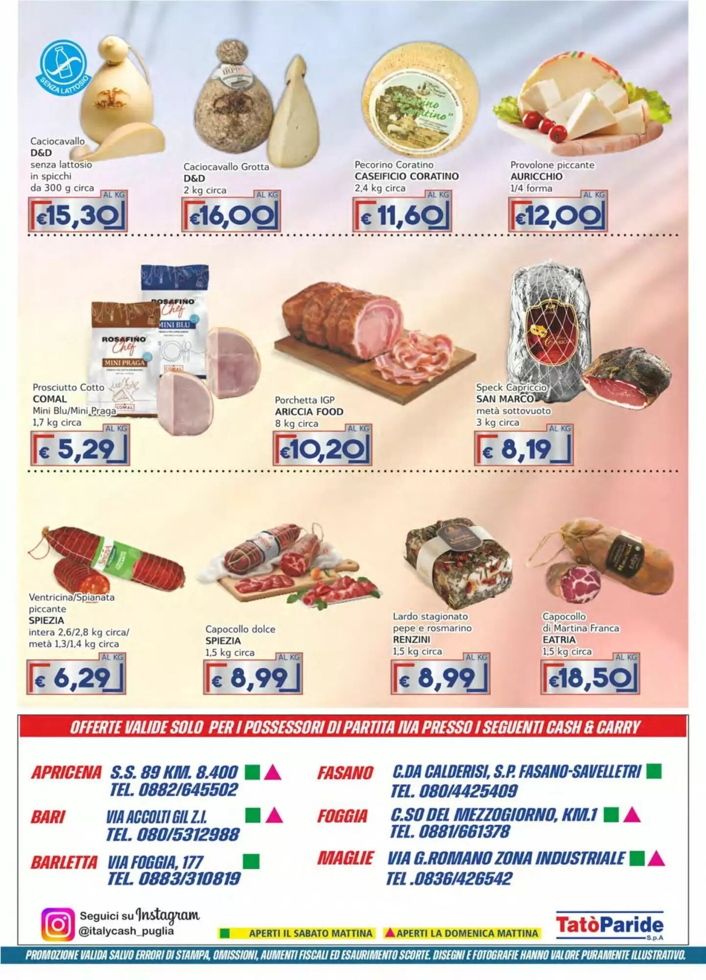 Volantino promozionale Italy Cash  valide dal 26/08/2026 - Pagina 16.