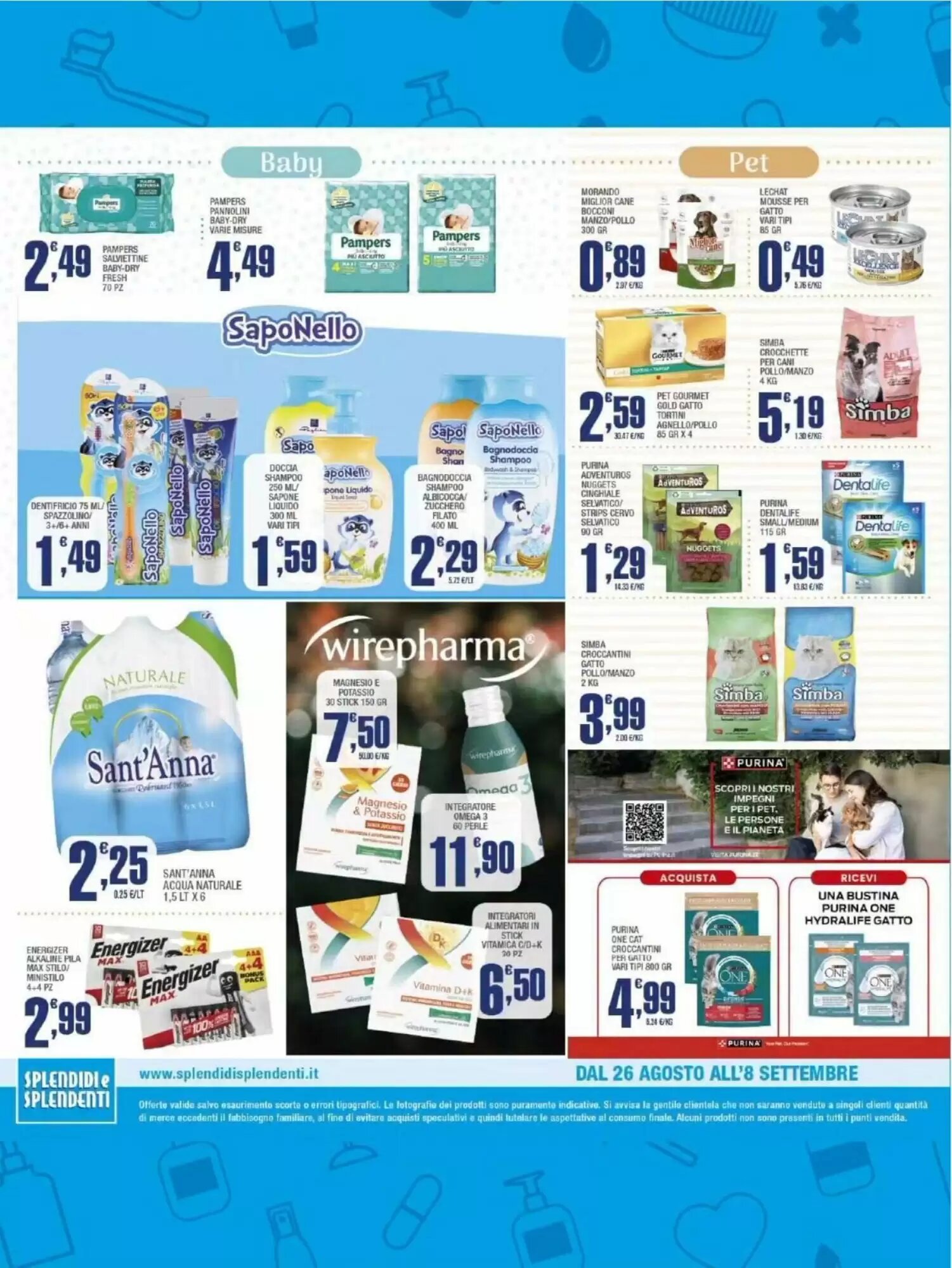 Volantino promozionale Splendidi e Splendenti  valide dal 26/08/2026 - Pagina 12.