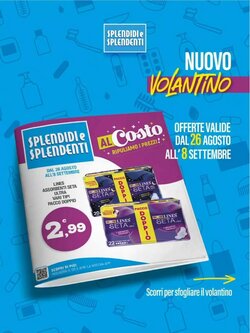 Volantino promozionale Splendidi e Splendenti  valide dal 26/08/2026