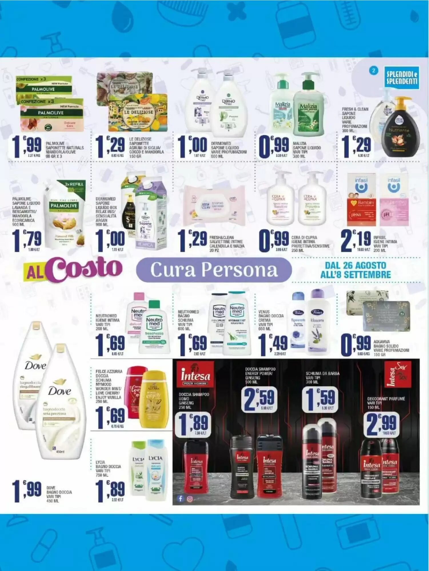 Volantino promozionale Splendidi e Splendenti  valide dal 26/08/2026 - Pagina 2.