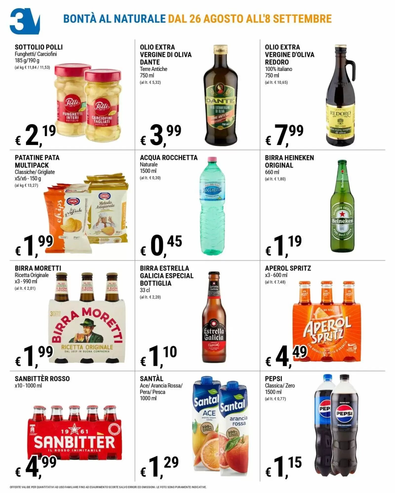 Volantino promozionale Tre Valli Supermercato  valide dal 26/08/2026 - Pagina 10.