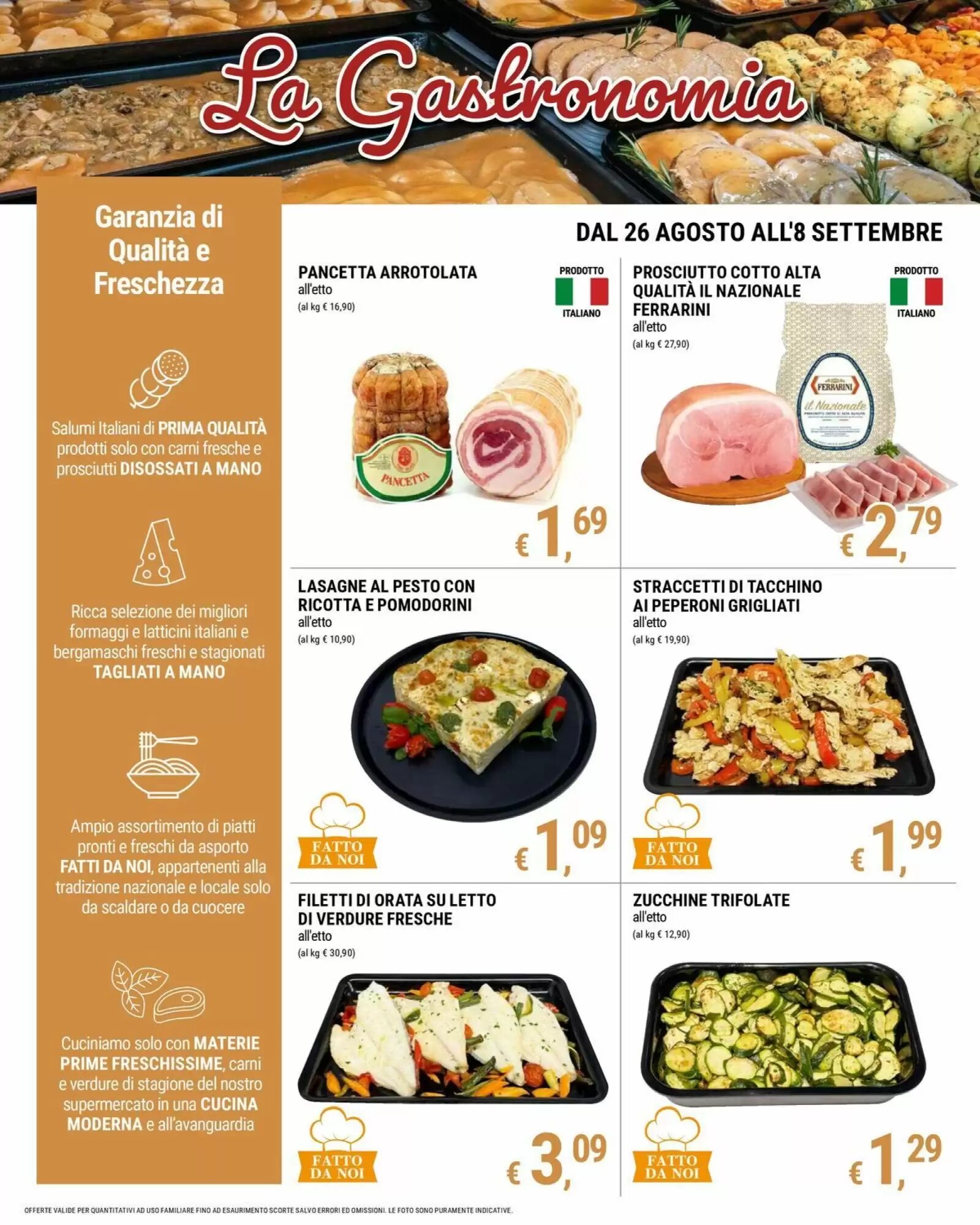 Volantino promozionale Tre Valli Supermercato  valide dal 26/08/2026 - Pagina 4.