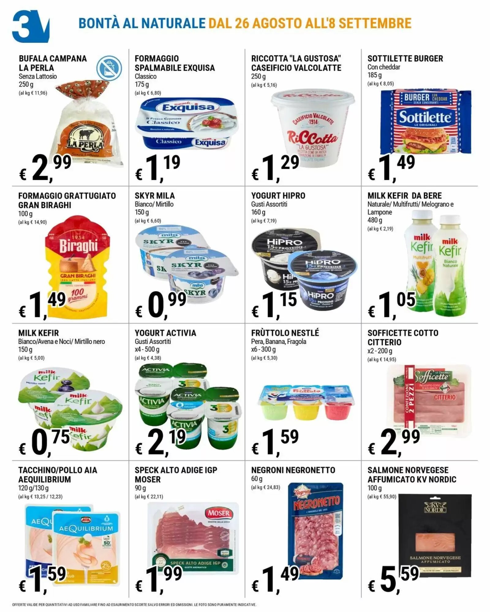 Volantino promozionale Tre Valli Supermercato  valide dal 26/08/2026 - Pagina 6.