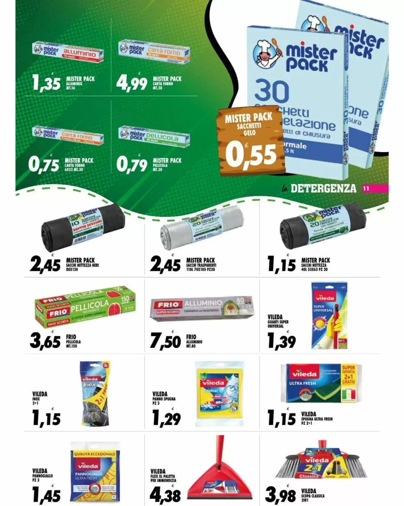 Volantino promozionale Compri Meglio  valide dal 26/08/2026 - Pagina 11.