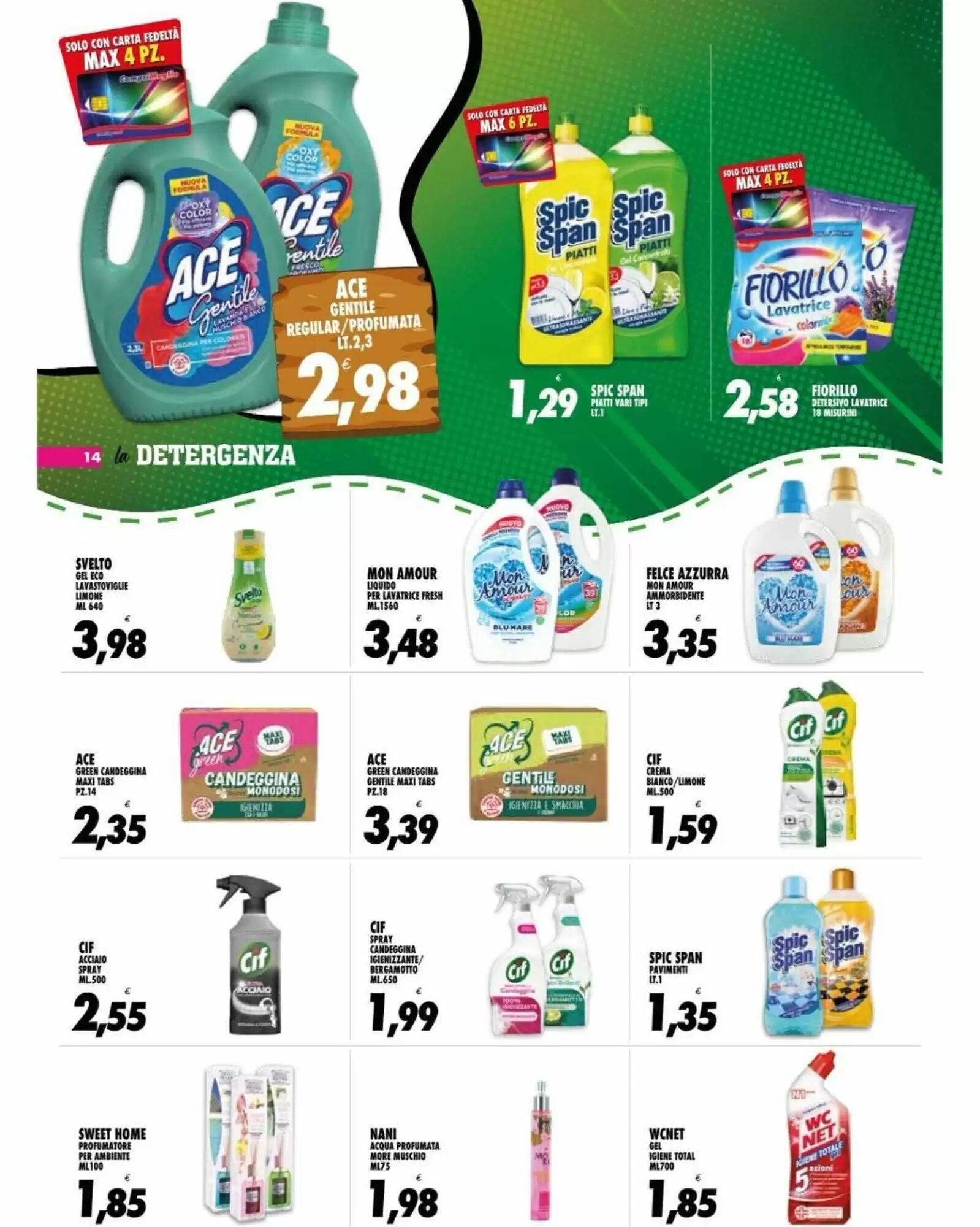 Volantino promozionale Compri Meglio  valide dal 26/08/2026 - Pagina 14.
