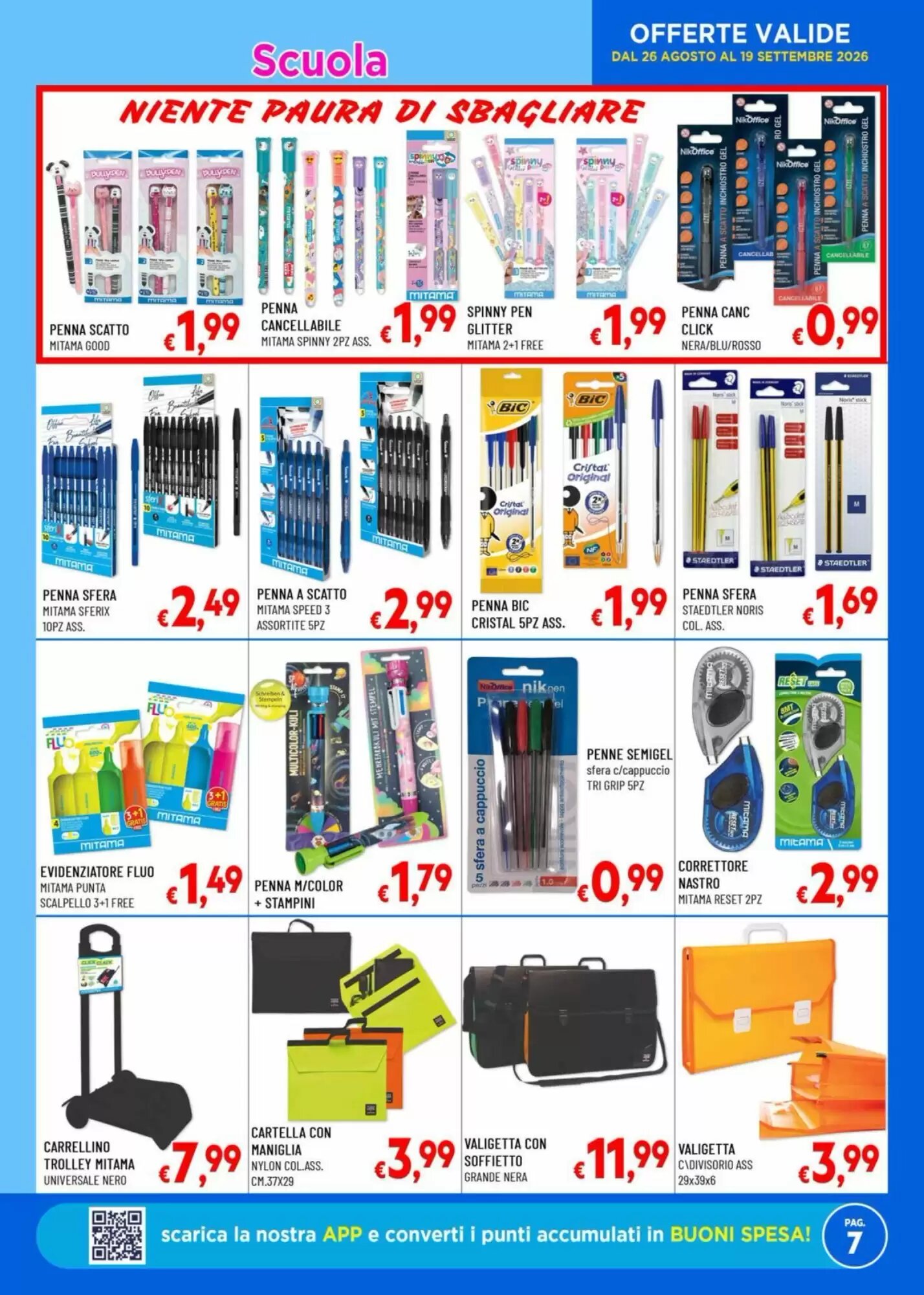 Volantino promozionale Casabalò  valide dal 26/08/2026 - Pagina 7.