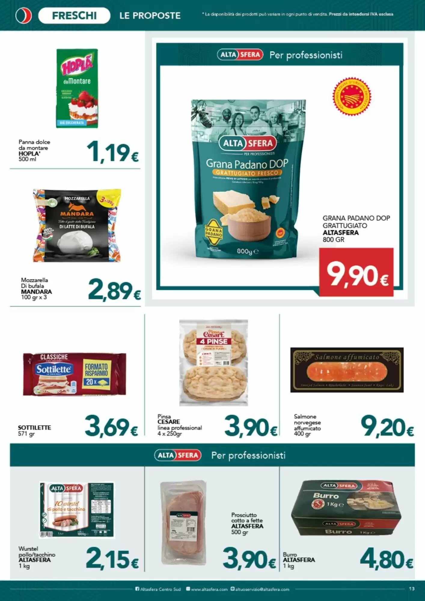 Volantino promozionale Altasfera  valide dal 26/08/2026 - Pagina 13.
