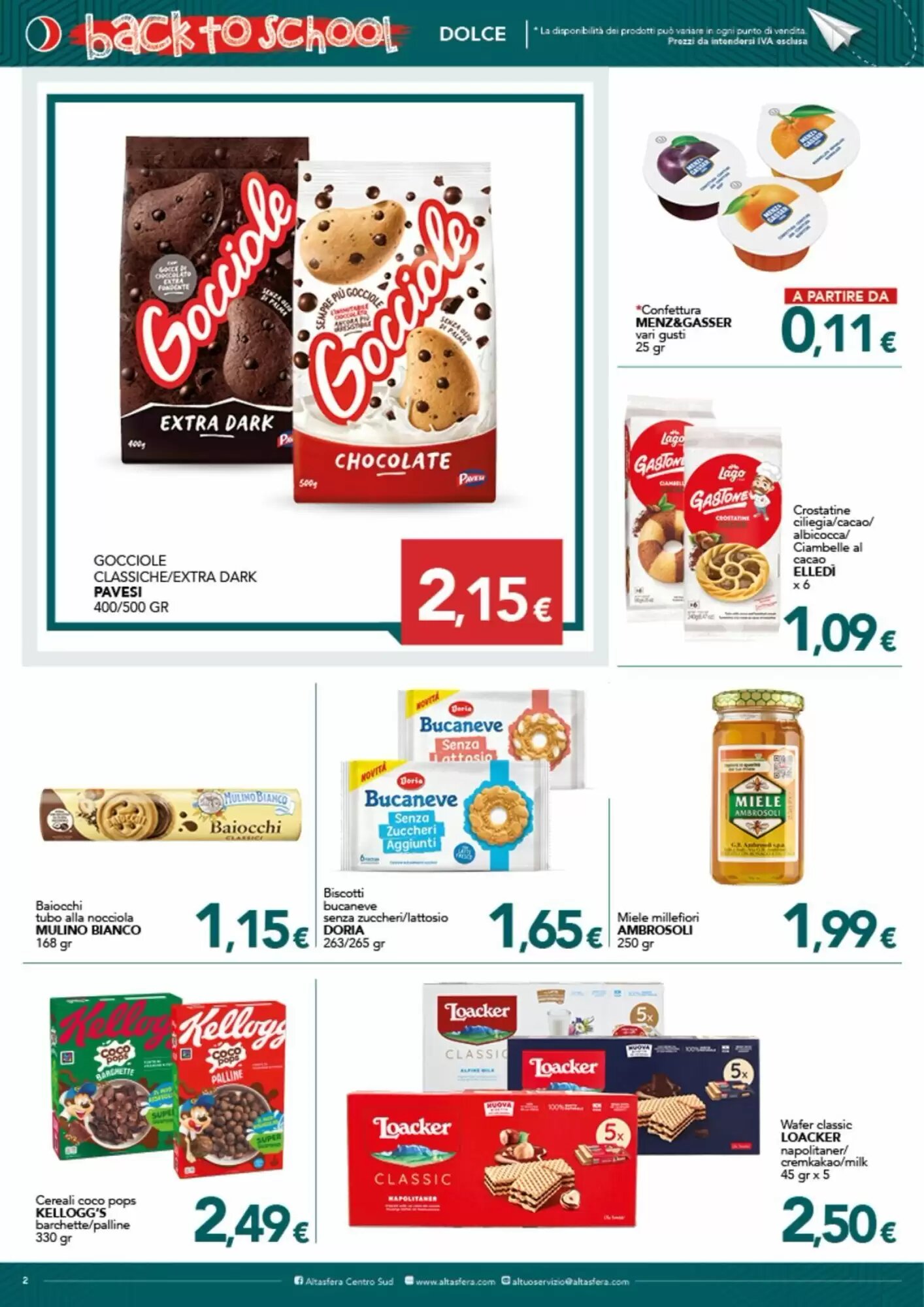 Volantino promozionale Altasfera  valide dal 26/08/2026 - Pagina 2.